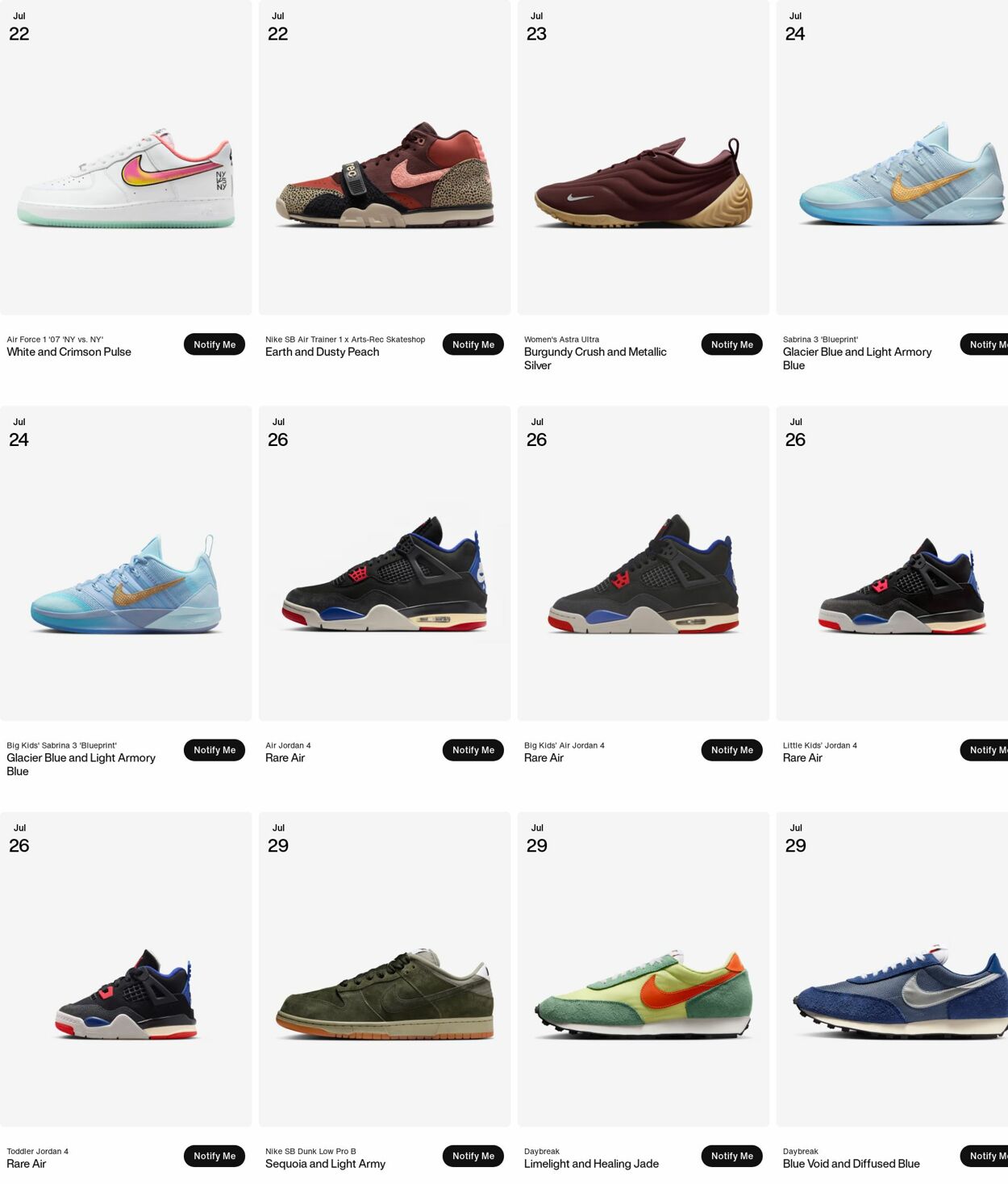 Weekly ad Nike 07/14/2025 - 07/23/2025