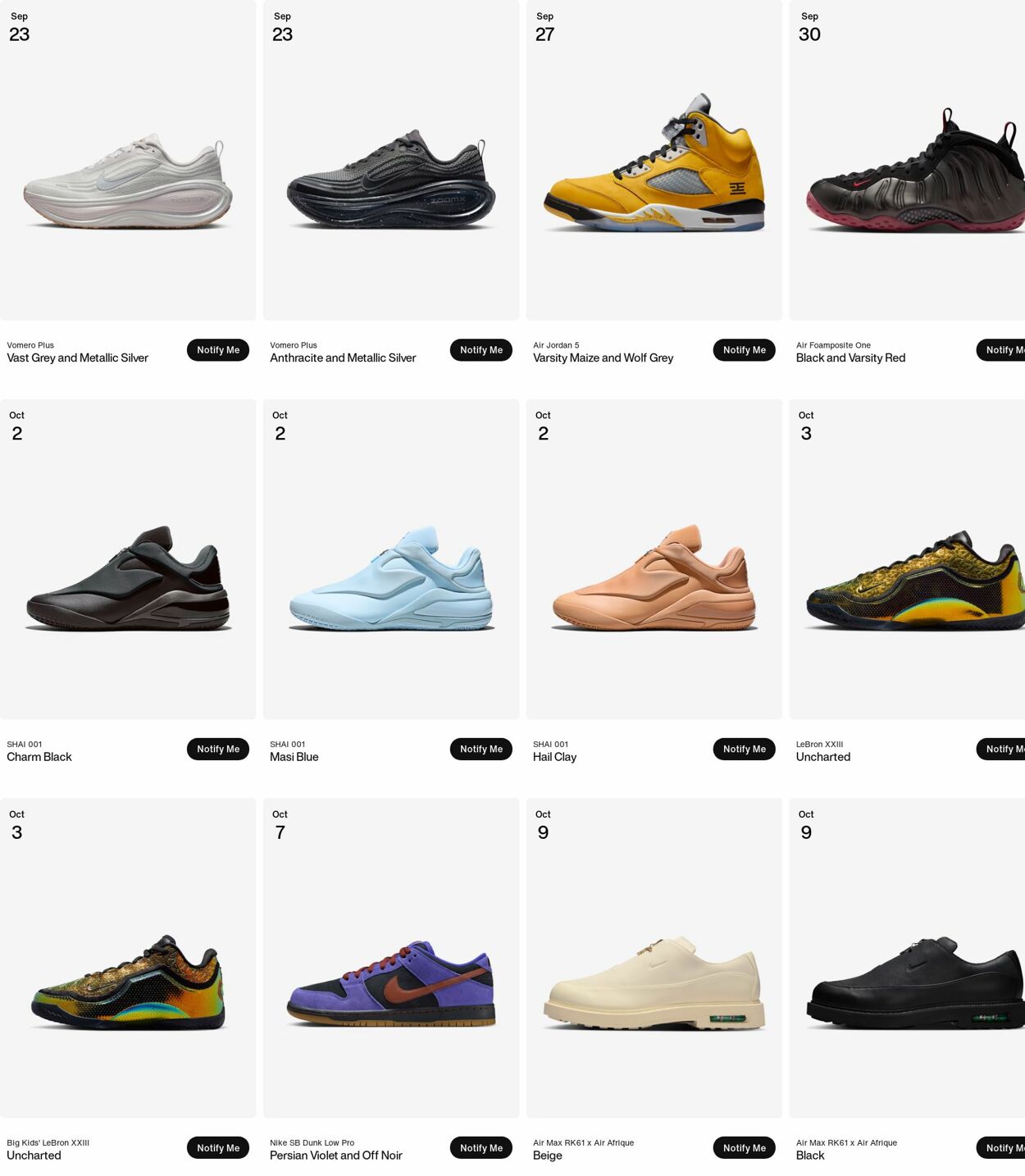Weekly ad Nike 09/22/2025 - 10/01/2025