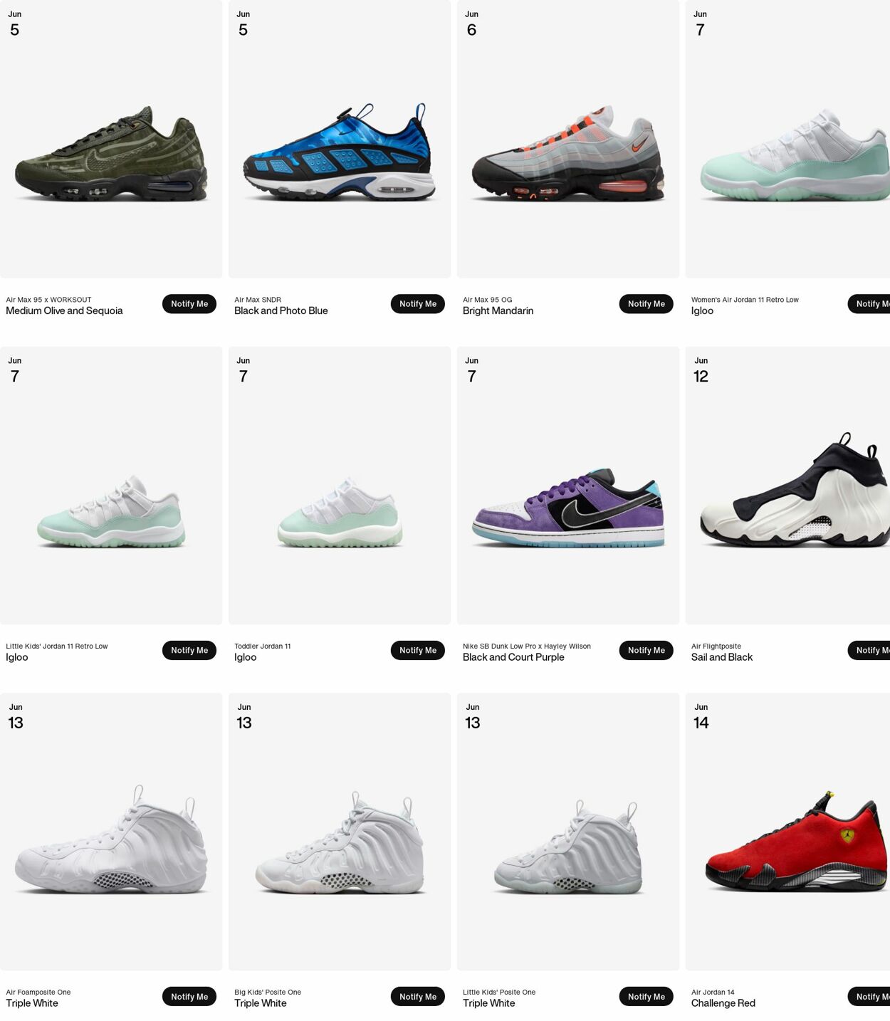 Weekly ad Nike 06/02/2025 - 06/11/2025