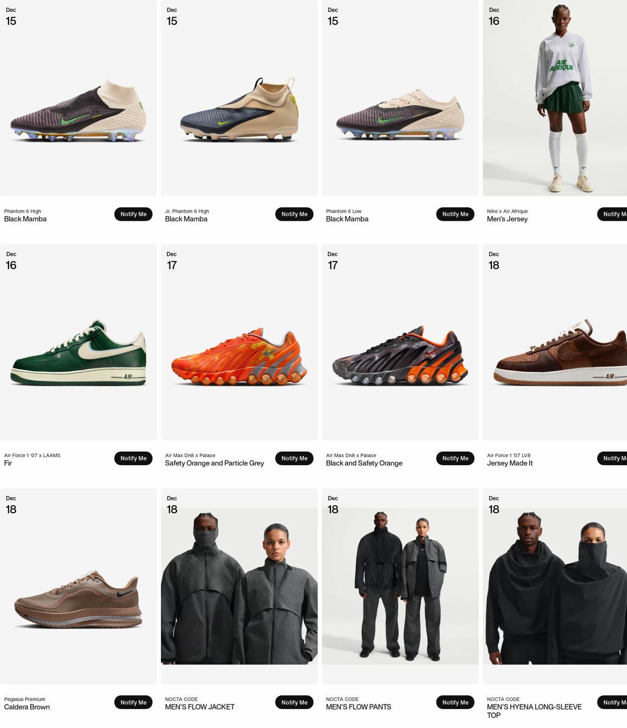 Weekly ad Nike 12/15/2025 - 12/24/2025