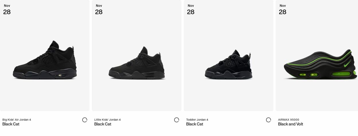 Weekly ad Nike 11/10/2025 - 11/19/2025