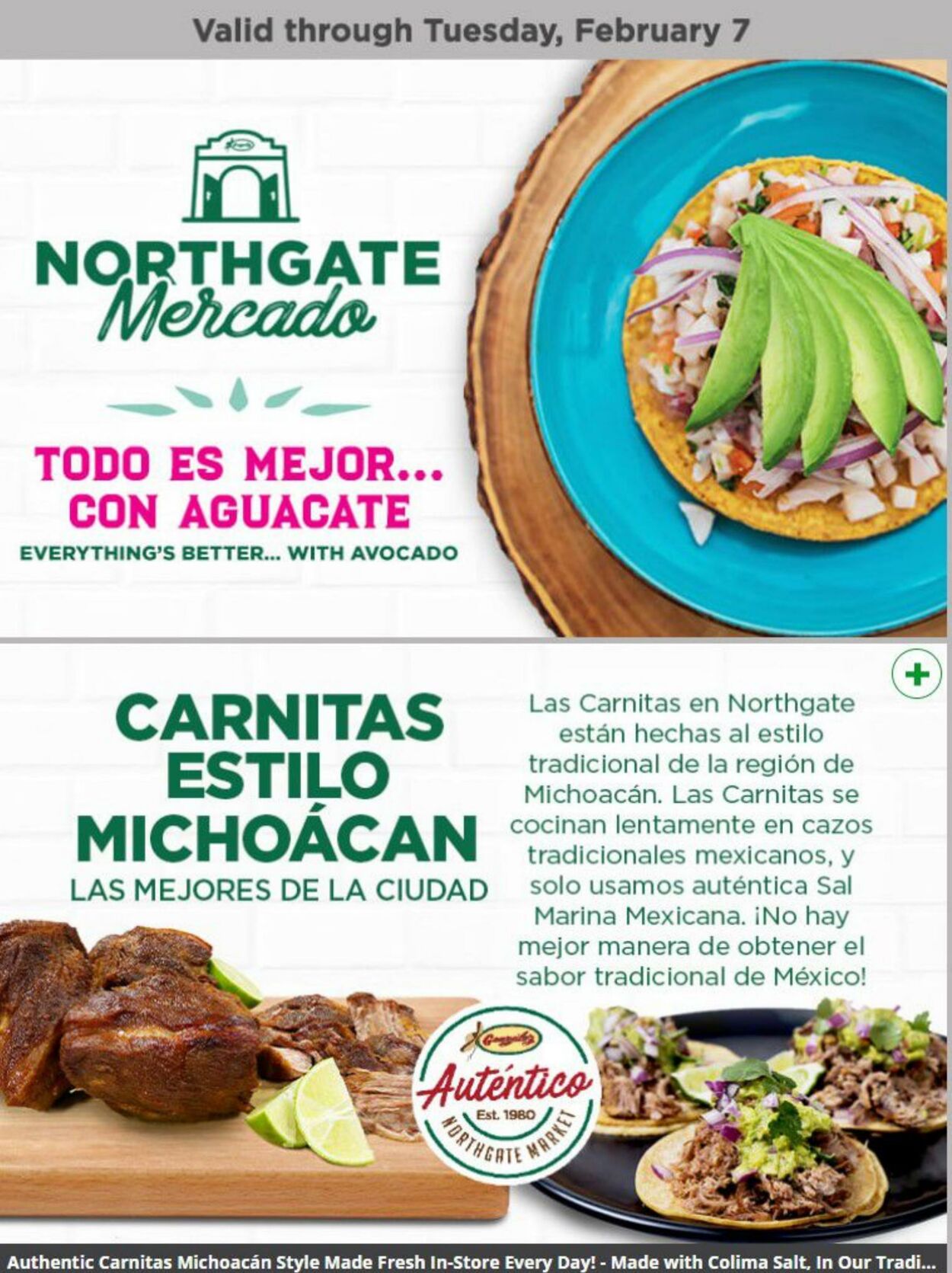 Northgate Market Promotional weekly ads