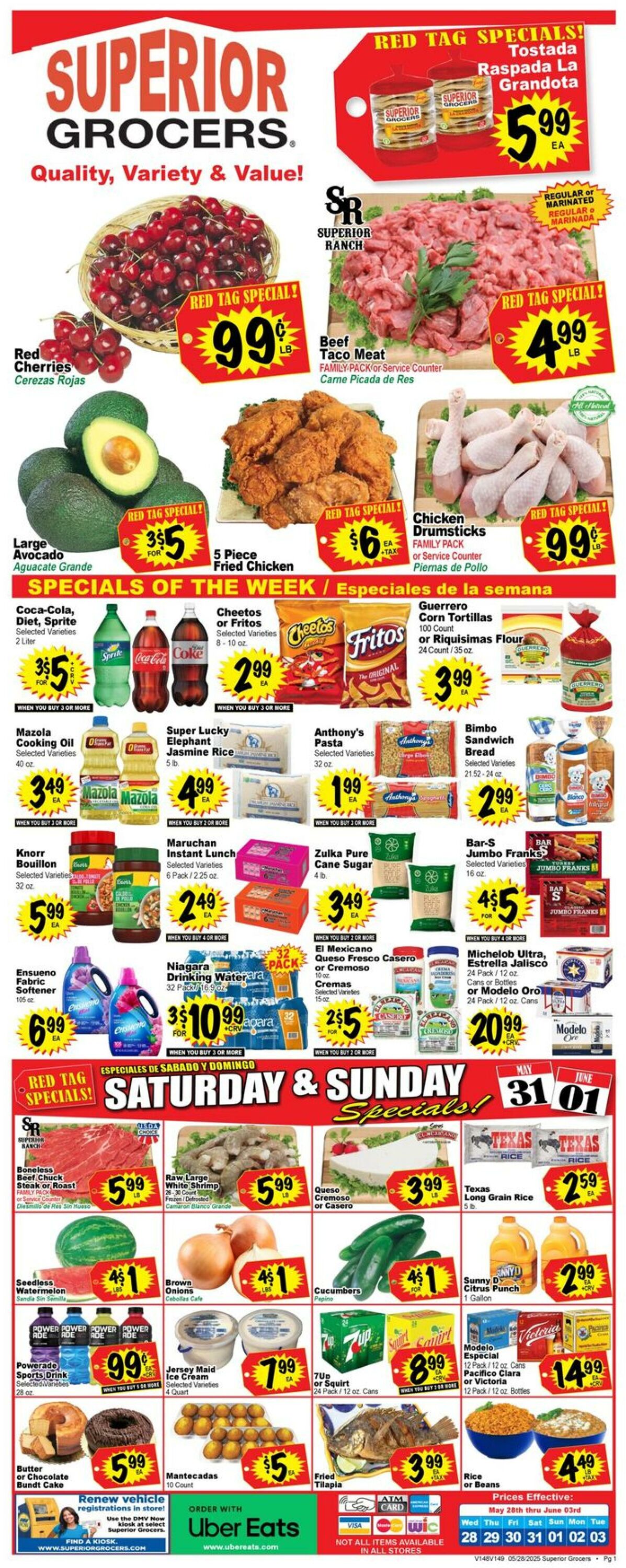 Weekly ad Northgate Market 05/28/2025 - 06/03/2025