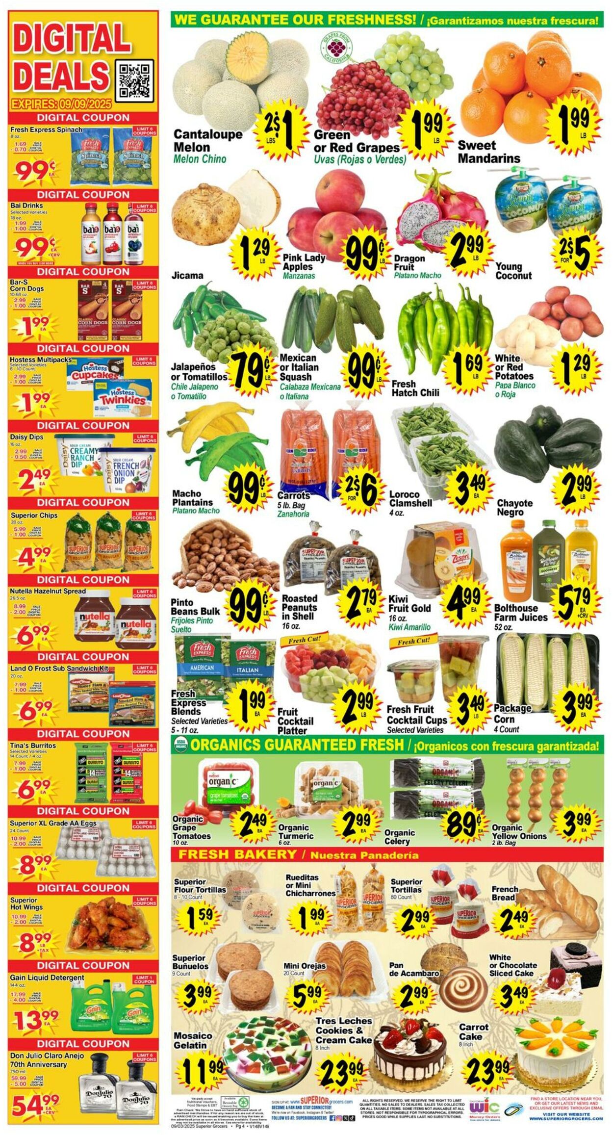 Weekly ad Northgate Market 09/03/2025 - 09/09/2025