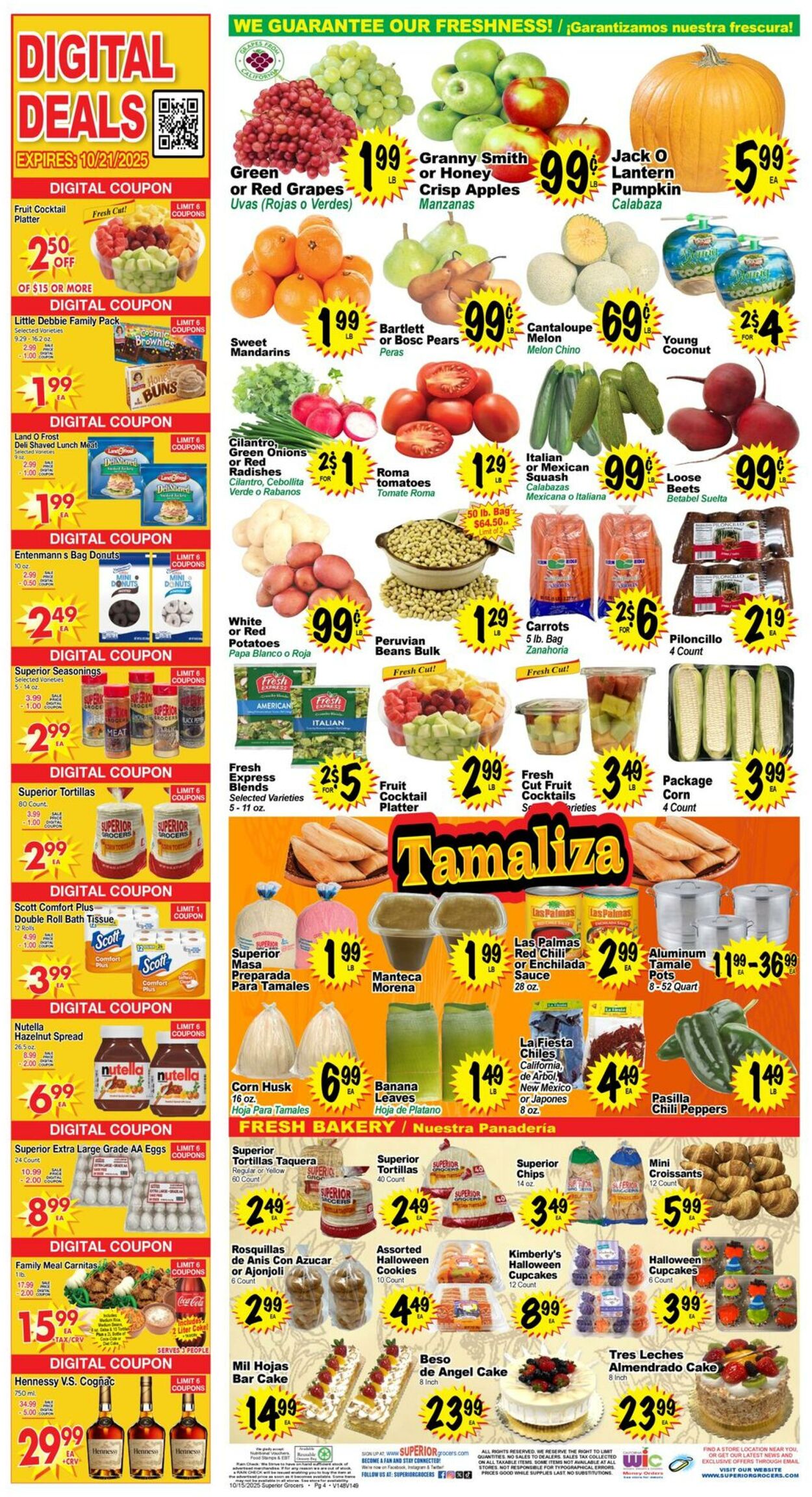Weekly ad Northgate Market 10/15/2025 - 10/21/2025