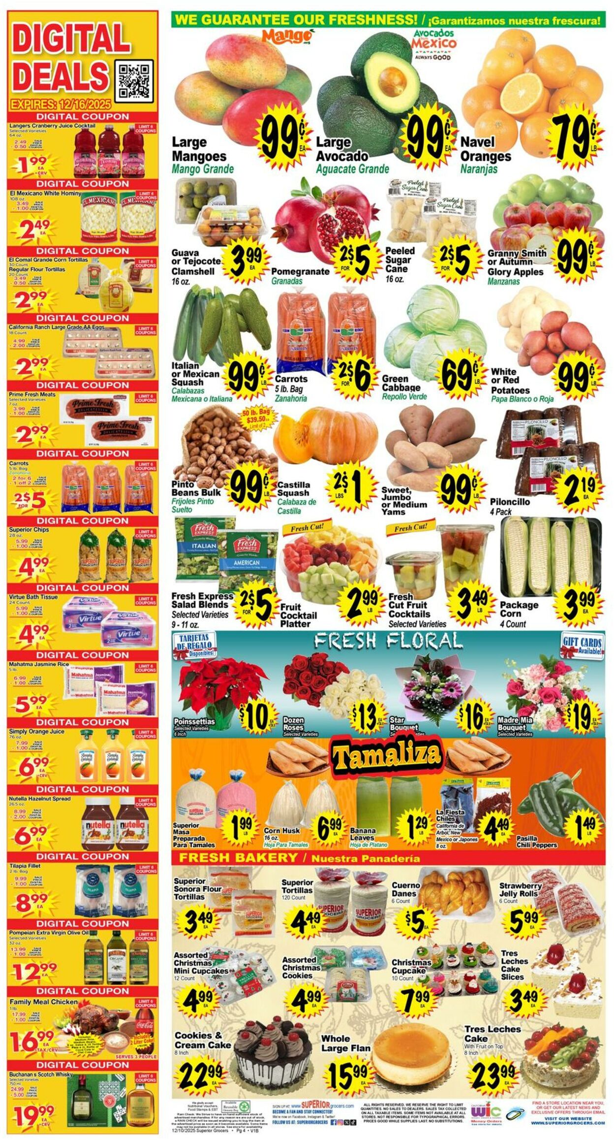 Weekly ad Northgate Market 12/10/2025 - 12/16/2025