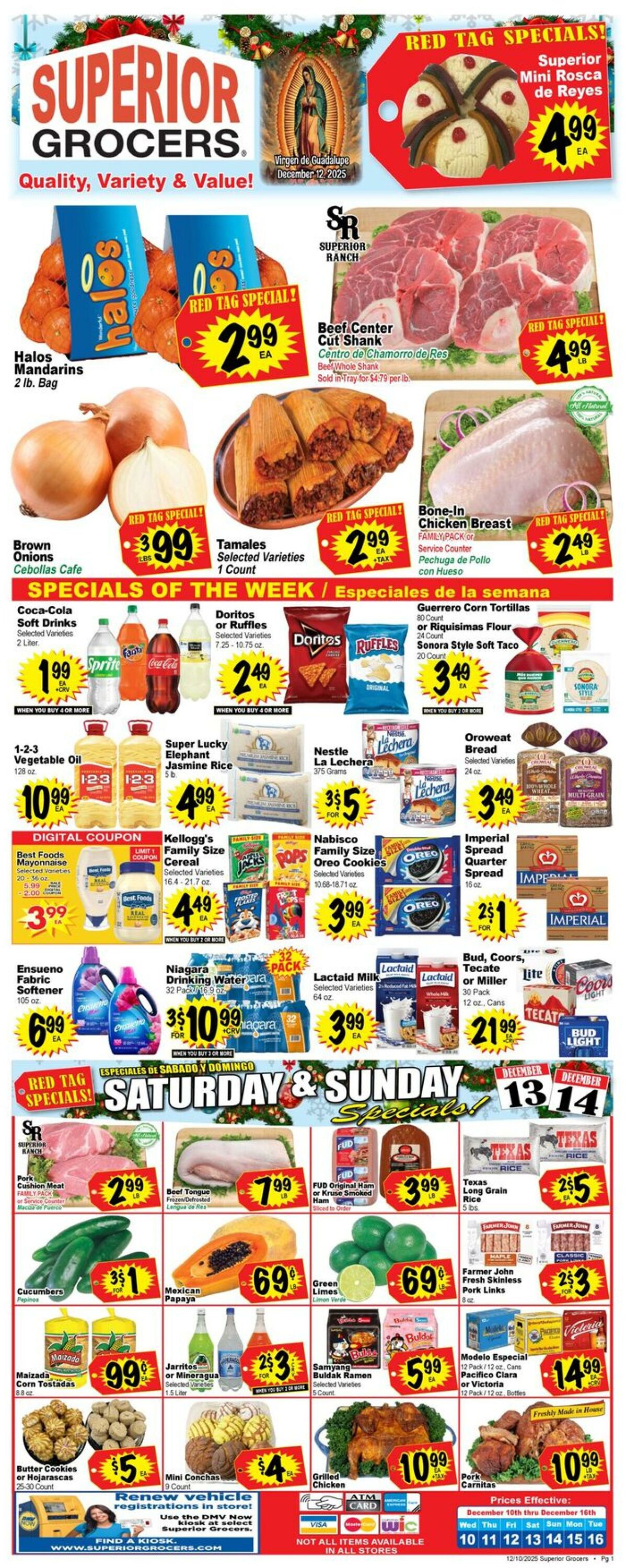 Weekly ad Northgate Market 12/10/2025 - 12/16/2025