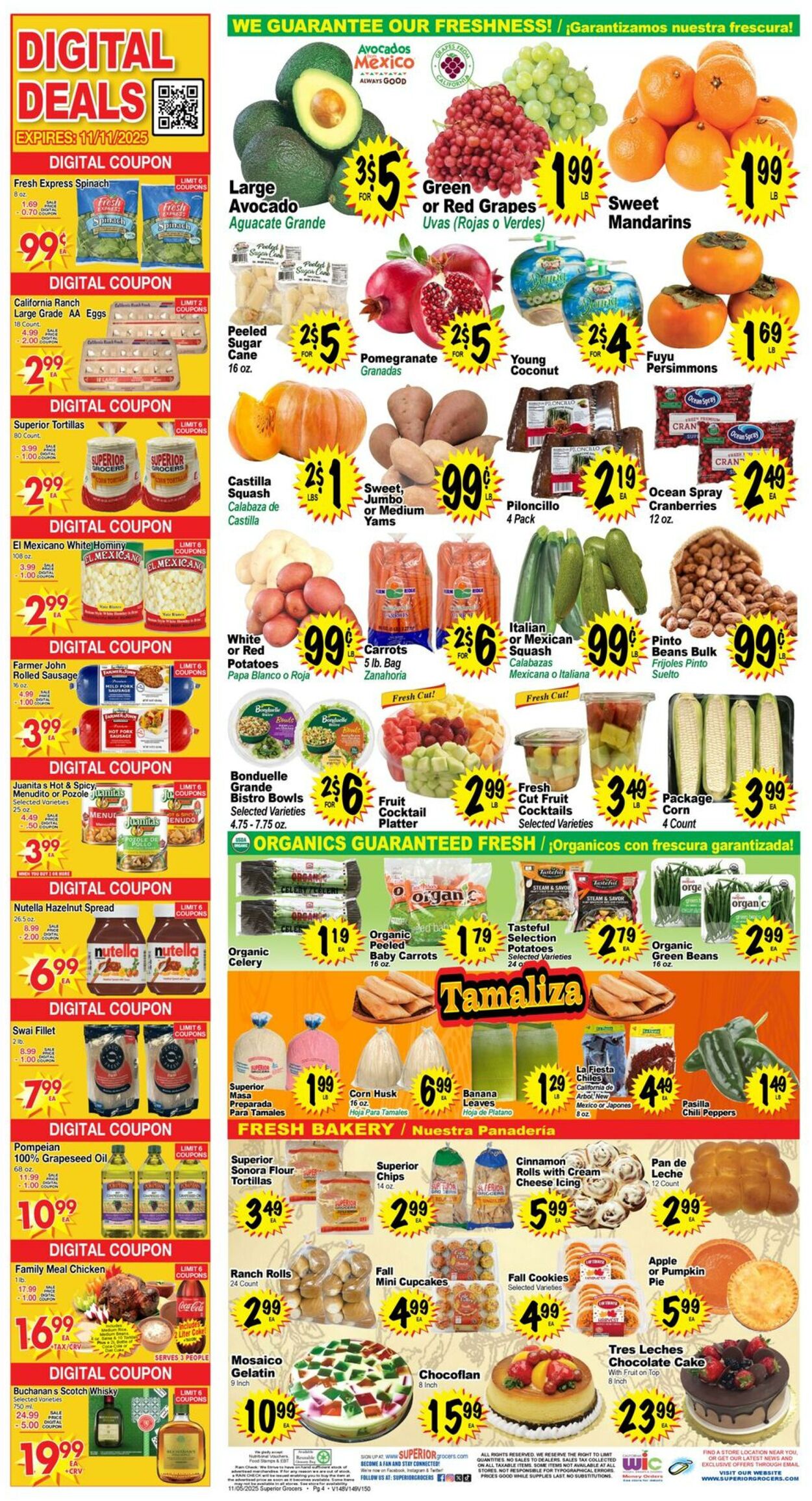 Weekly ad Northgate Market 11/05/2025 - 11/11/2025