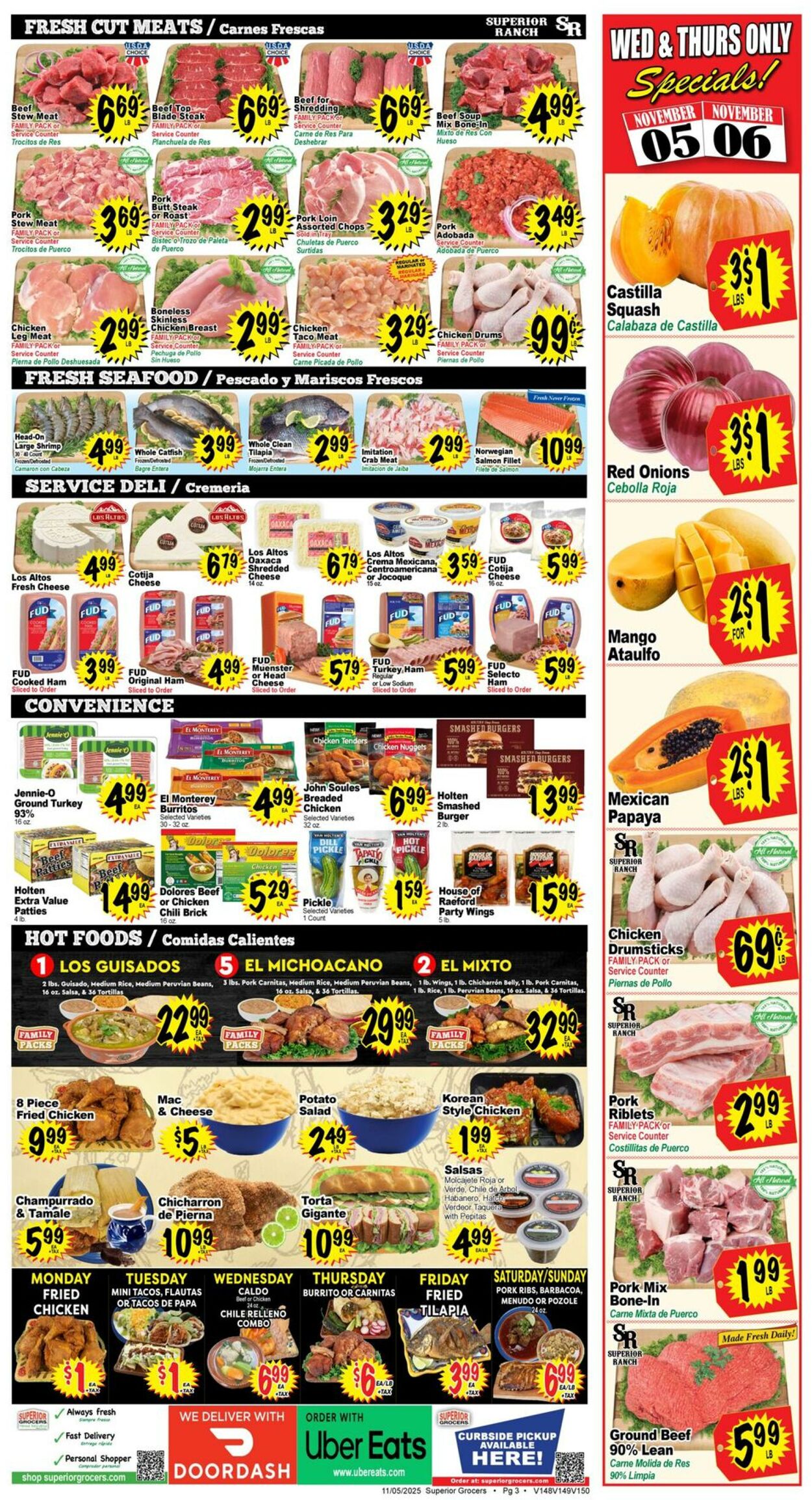 Weekly ad Northgate Market 11/05/2025 - 11/11/2025