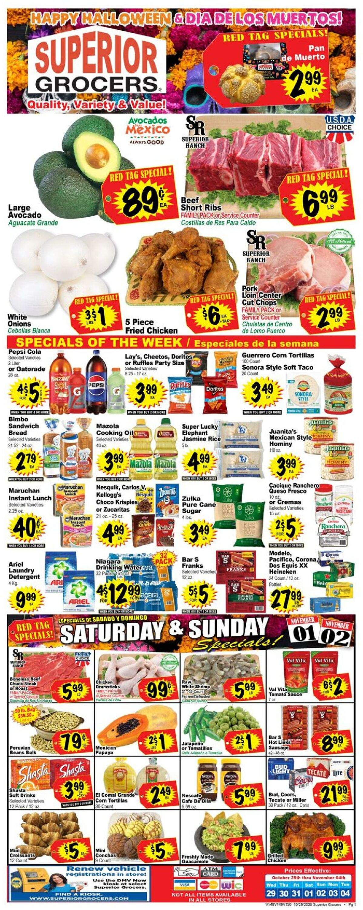 Weekly ad Northgate Market 10/29/2025 - 11/04/2025
