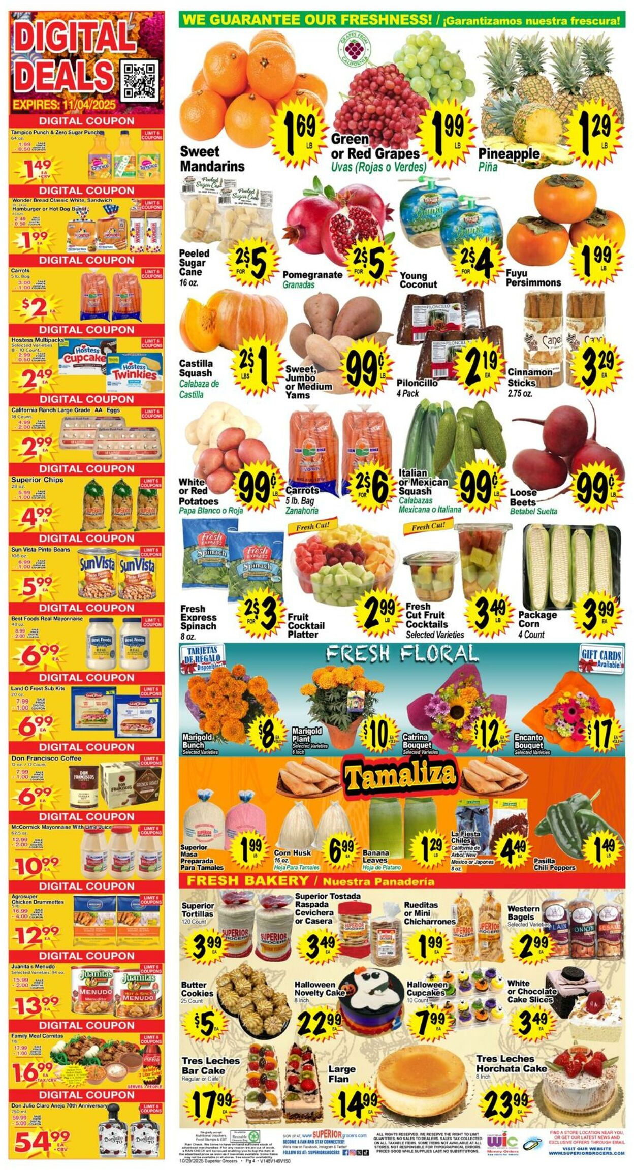 Weekly ad Northgate Market 10/29/2025 - 11/04/2025