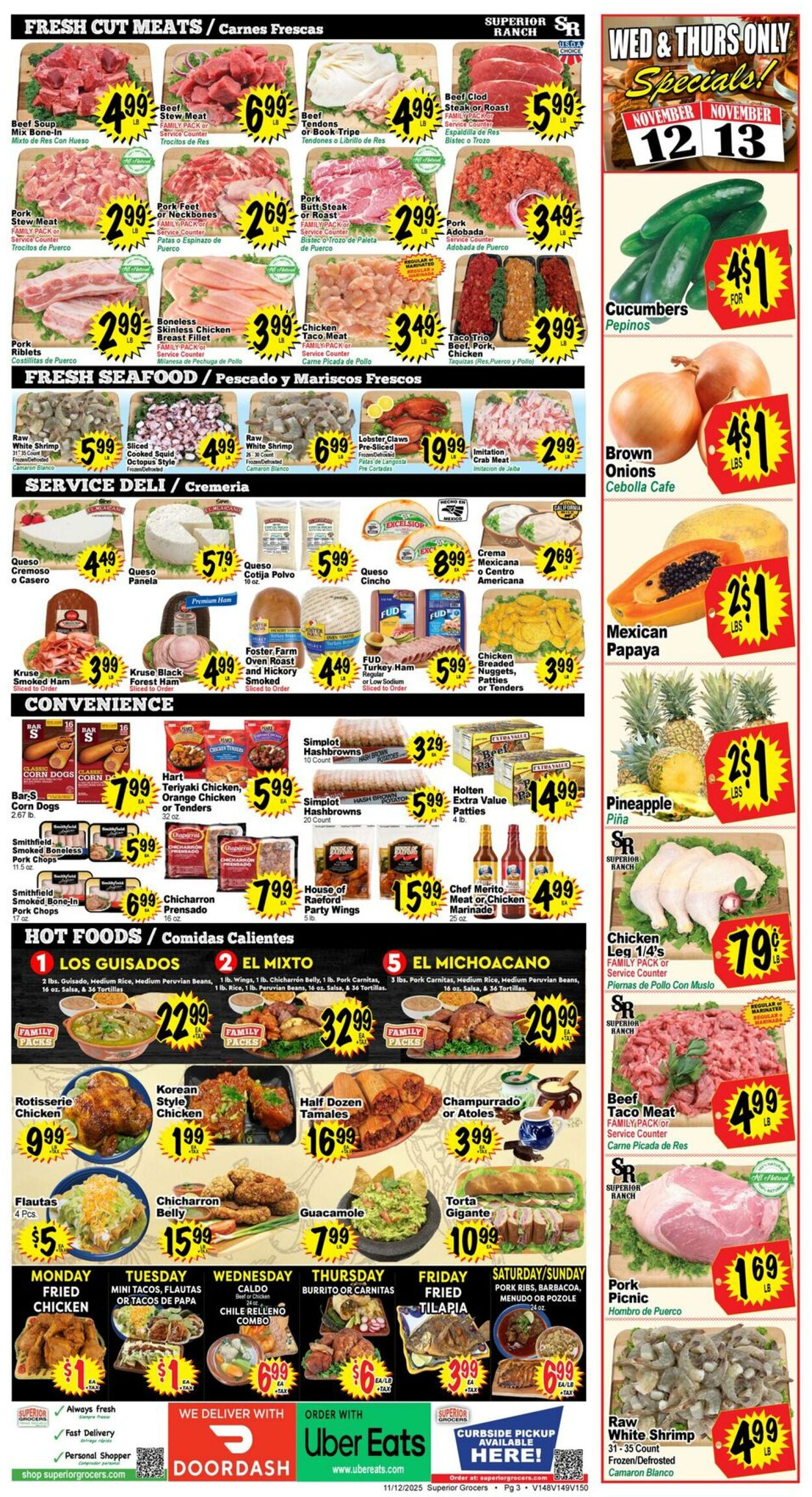 Weekly ad Northgate Market 11/12/2025 - 11/18/2025