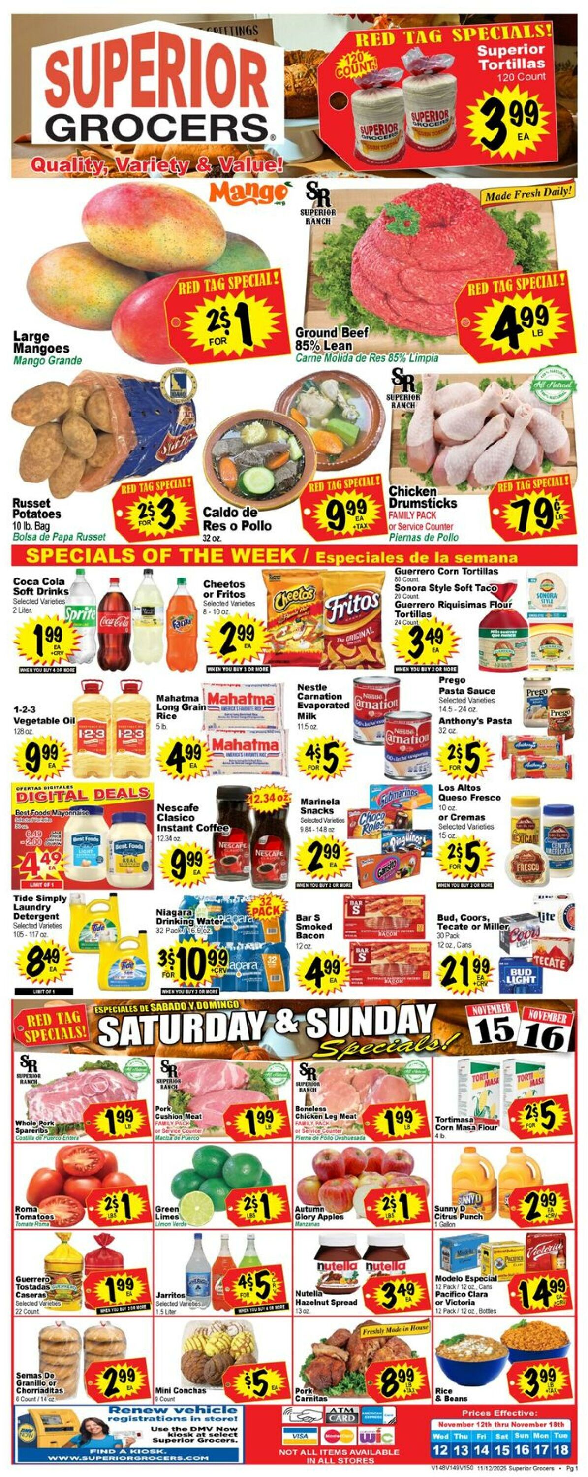 Weekly ad Northgate Market 11/12/2025 - 11/18/2025