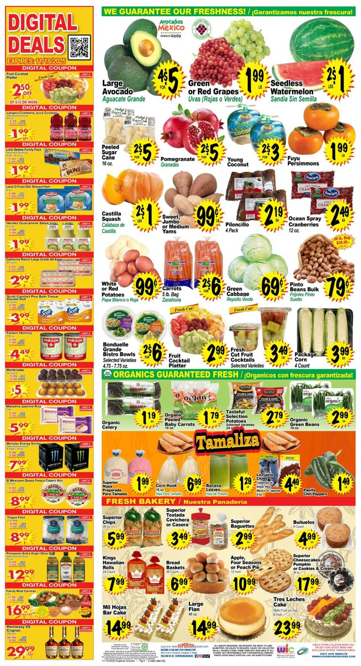 Weekly ad Northgate Market 11/12/2025 - 11/18/2025