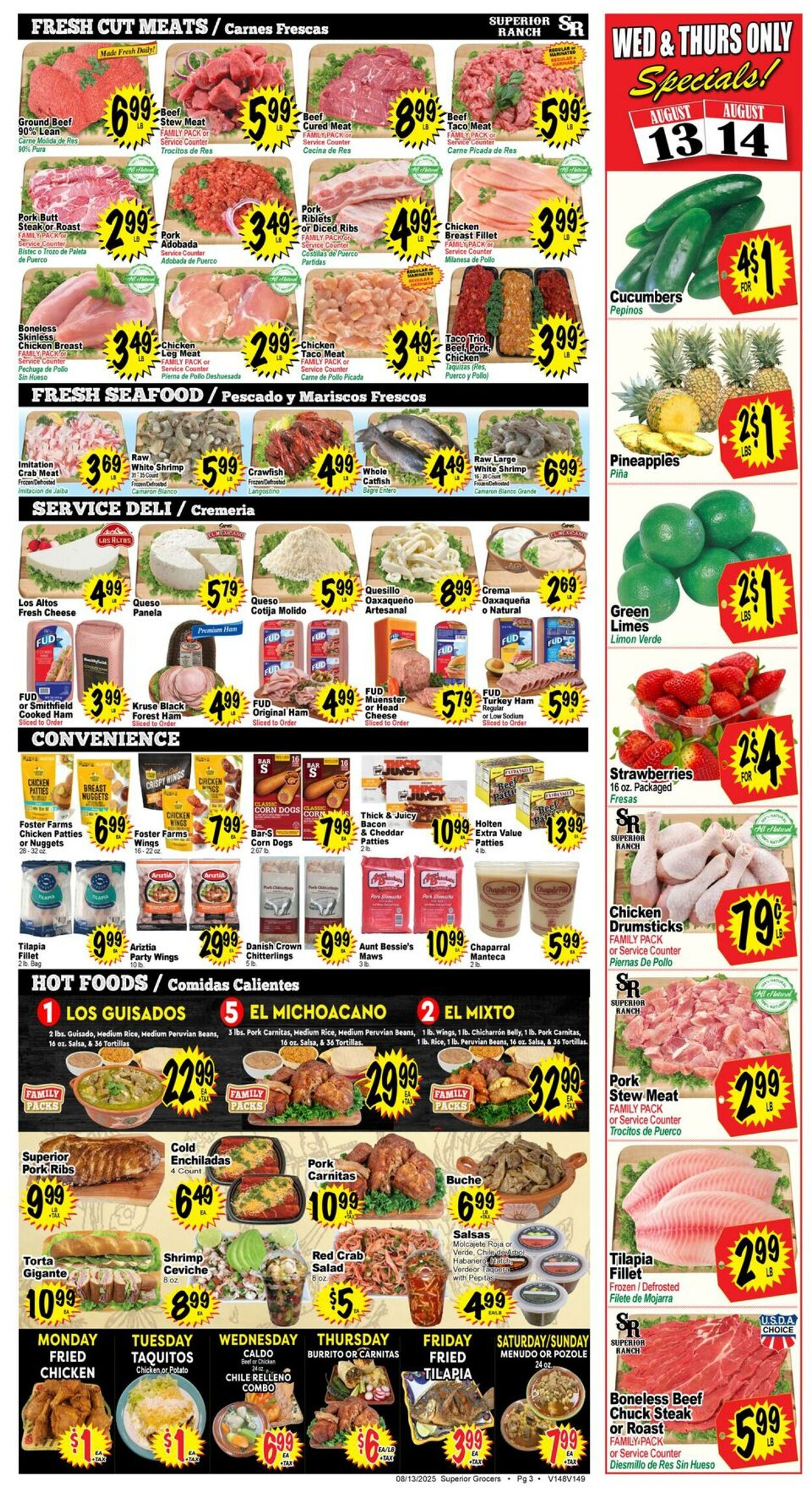 Weekly ad Northgate Market 08/13/2025 - 08/19/2025