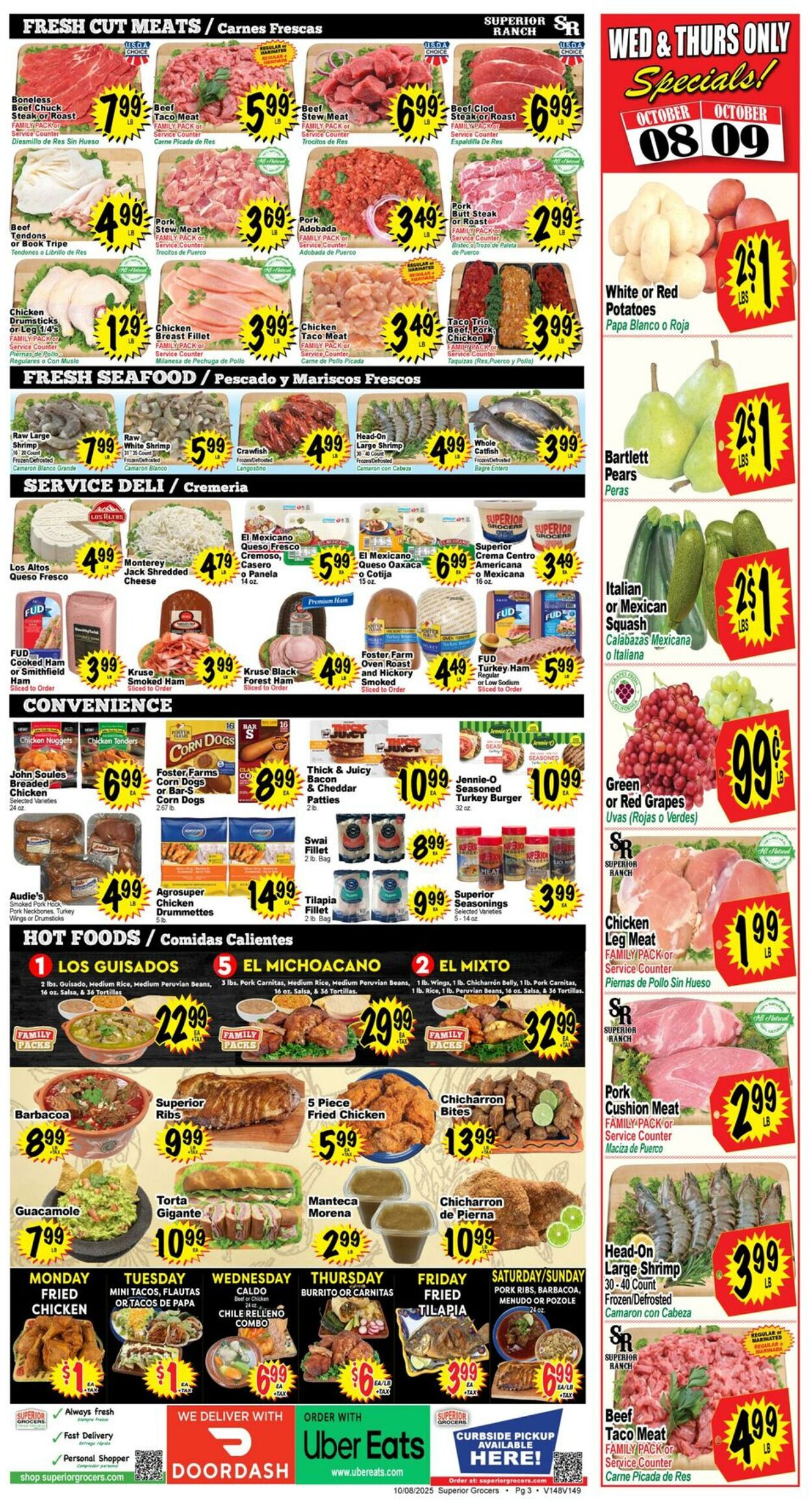 Weekly ad Northgate Market 10/08/2025 - 10/14/2025