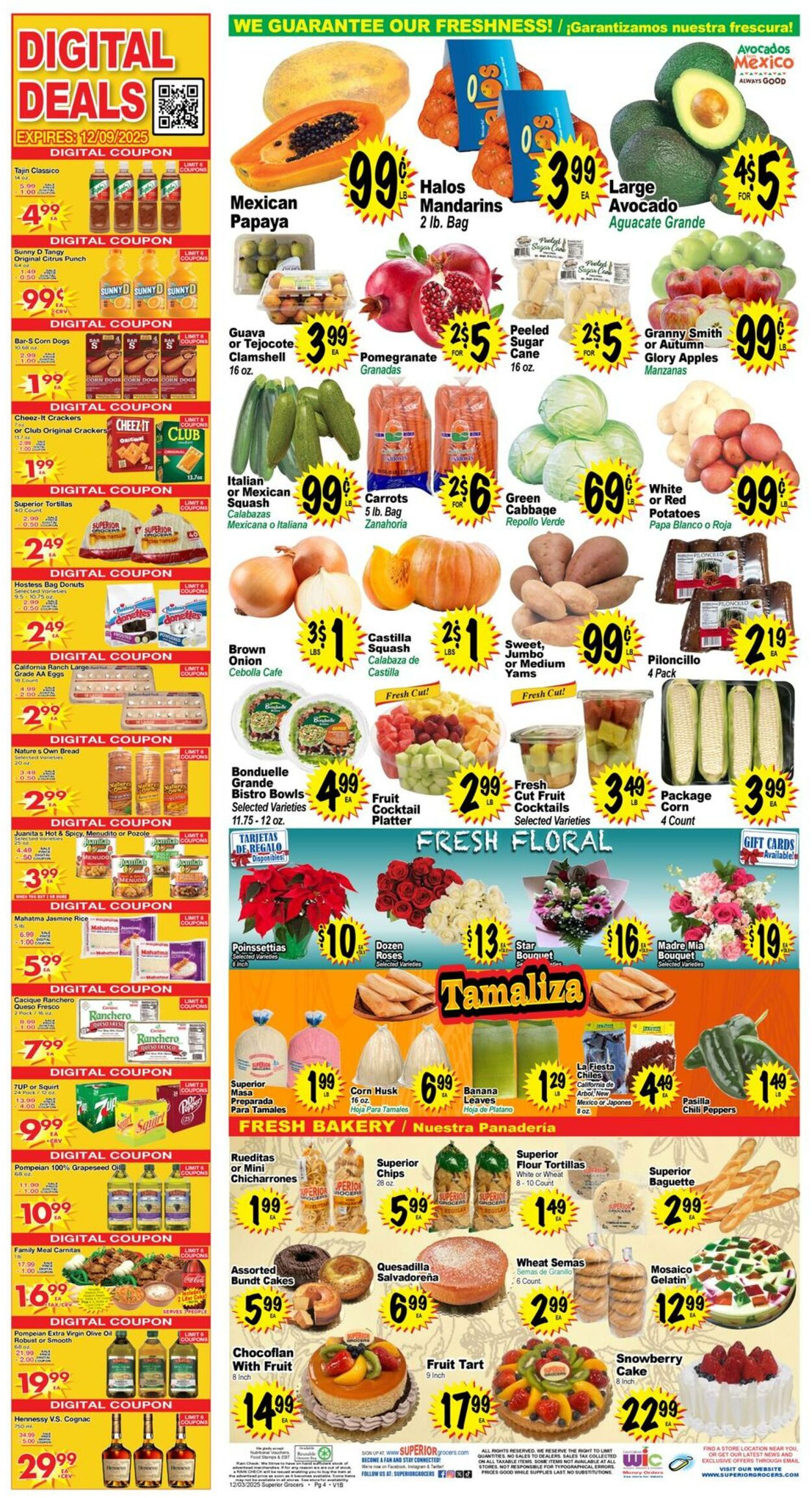 Weekly ad Northgate Market 12/03/2025 - 12/09/2025
