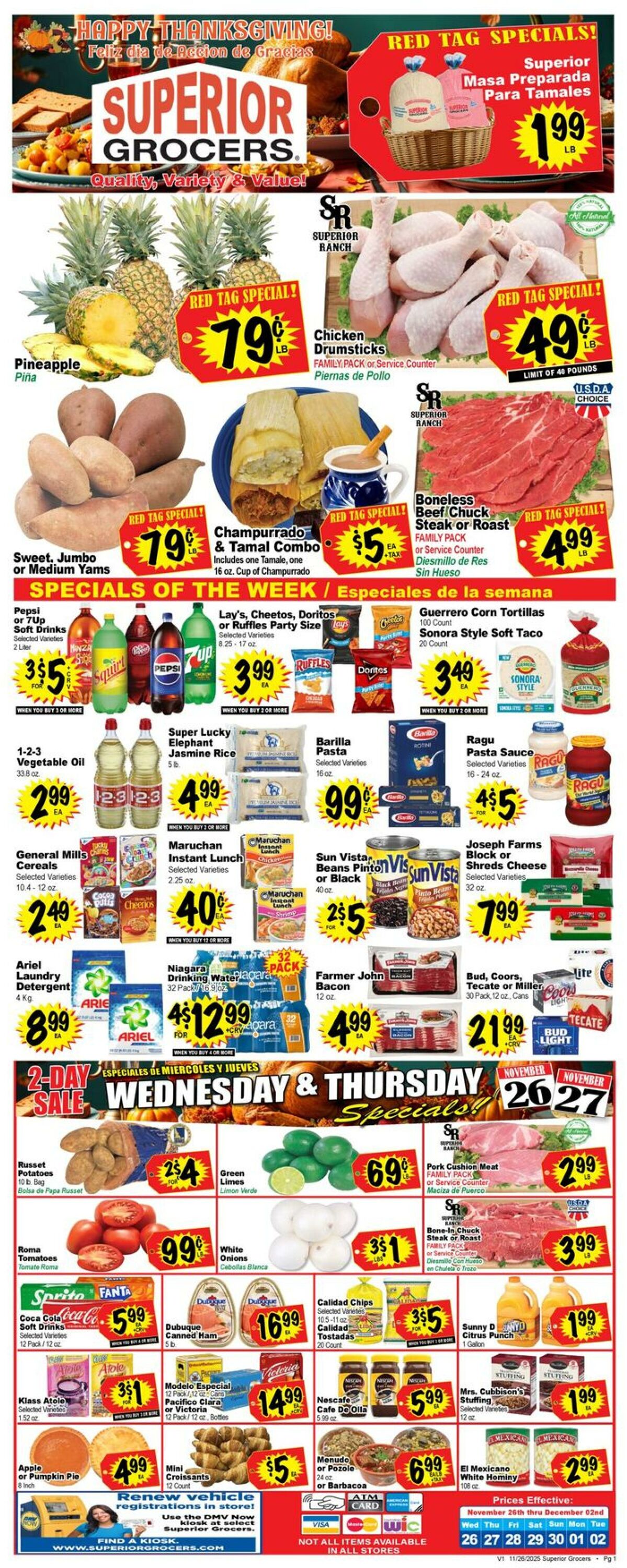 Weekly ad Northgate Market 11/26/2025 - 12/02/2025