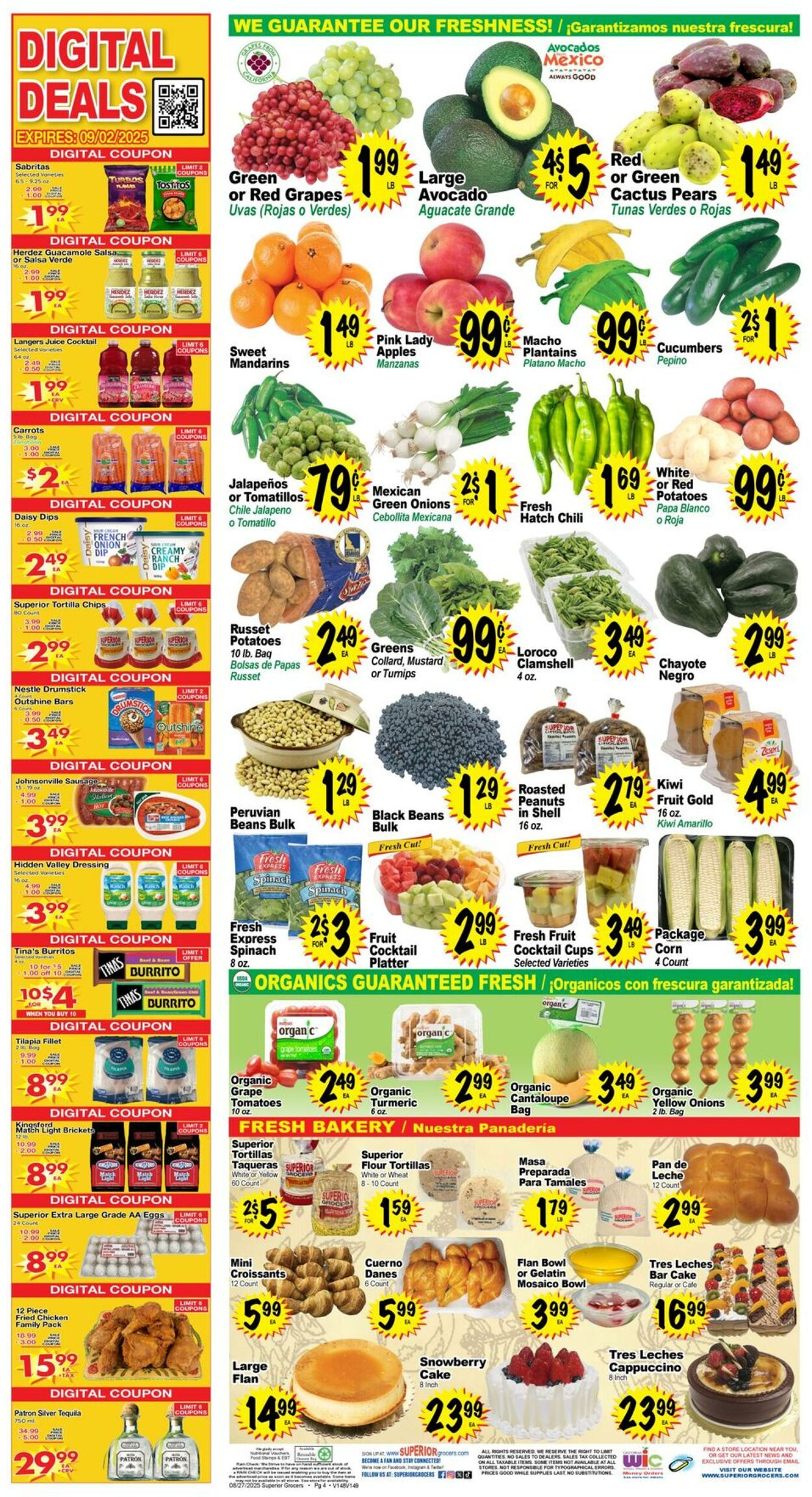 Weekly ad Northgate Market 08/27/2025 - 09/02/2025