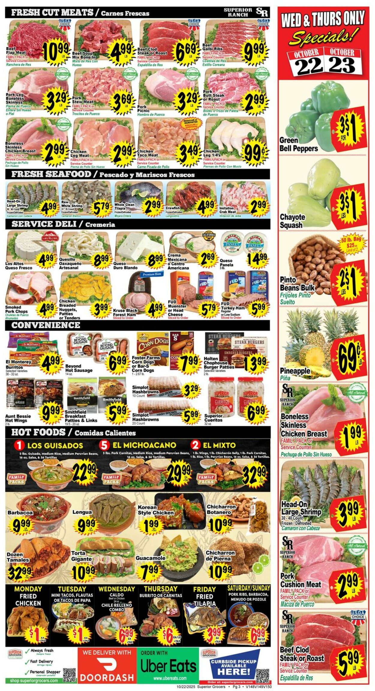 Weekly ad Northgate Market 10/22/2025 - 10/28/2025