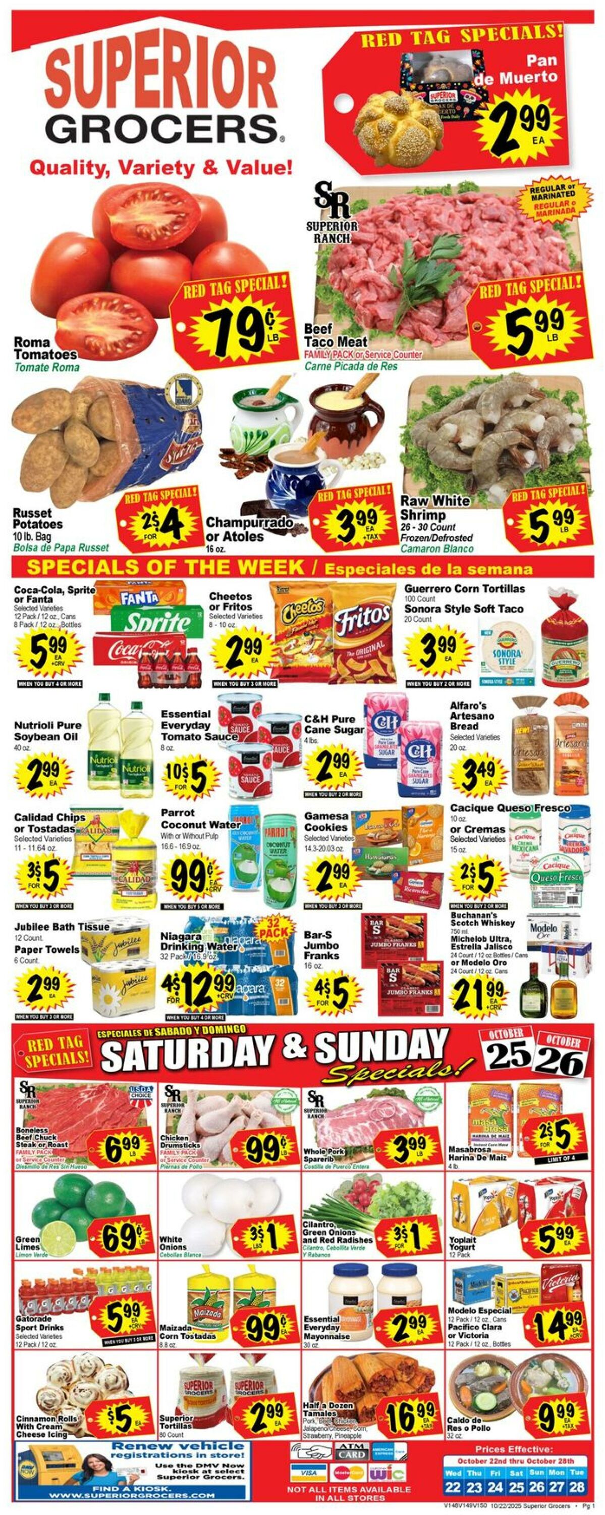 Weekly ad Northgate Market 10/22/2025 - 10/28/2025
