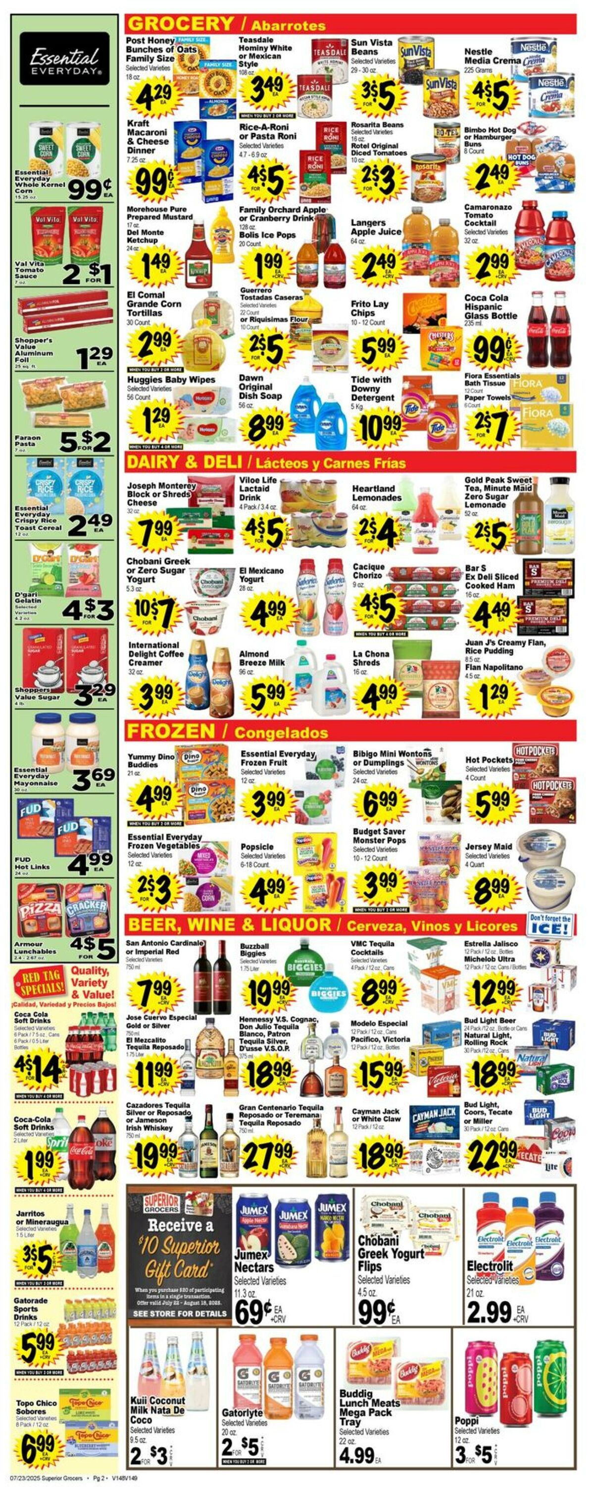 Weekly ad Northgate Market 07/23/2025 - 07/29/2025