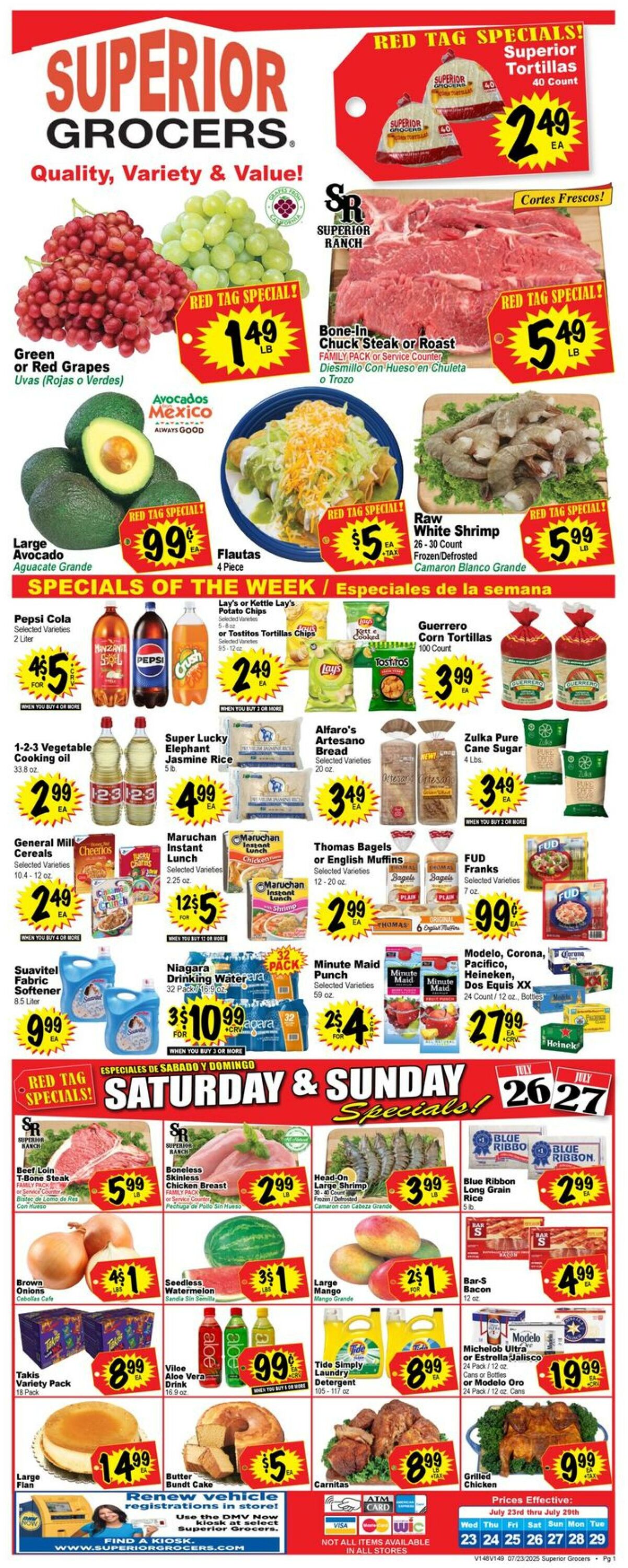 Weekly ad Northgate Market 07/23/2025 - 07/29/2025