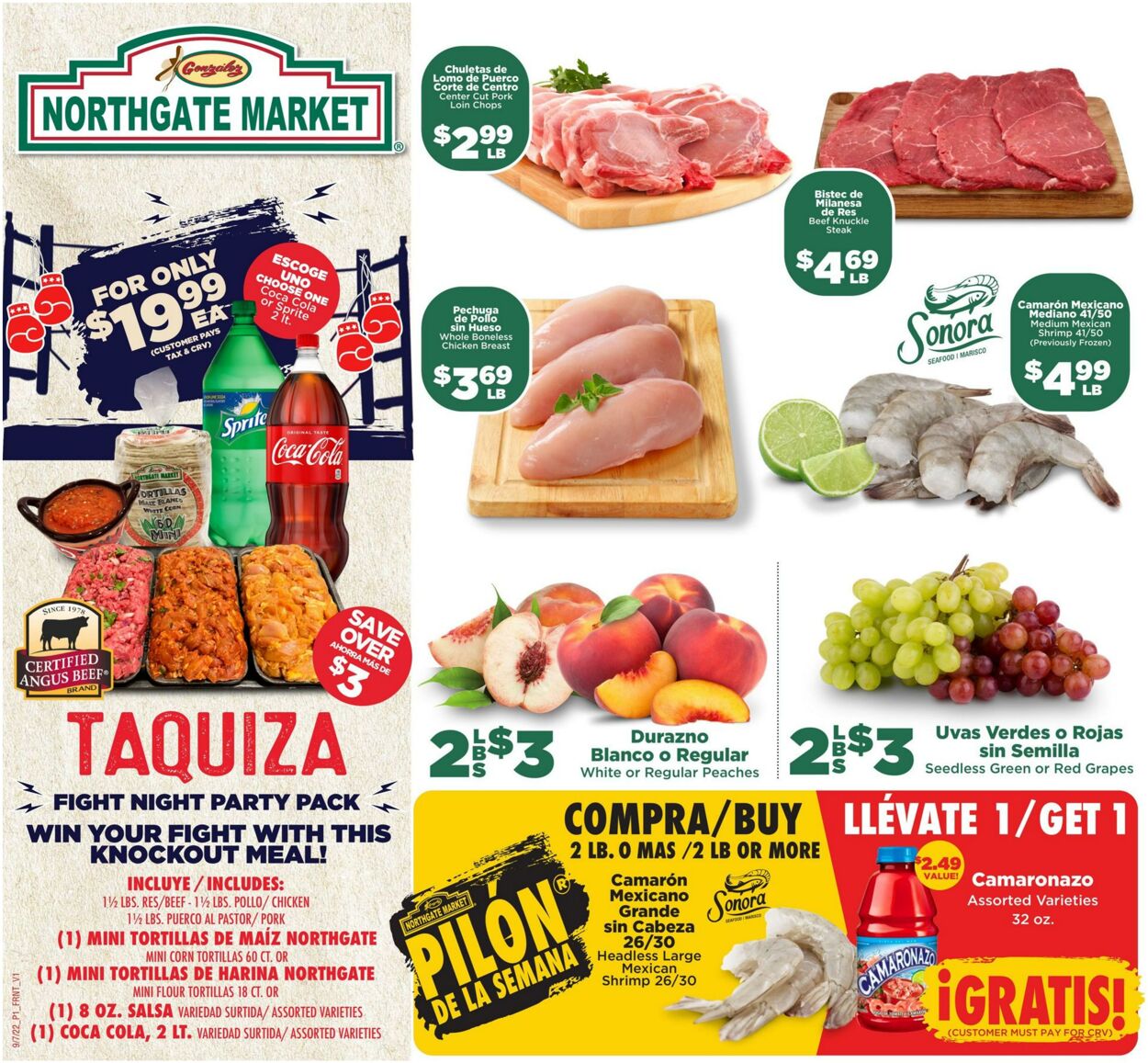 Weekly ad Northgate Market 09/07/2022 - 09/20/2022