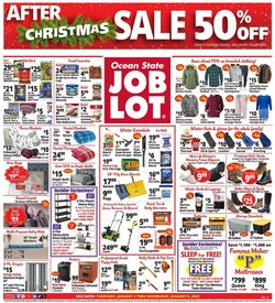 Weekly ad Ocean State Job Lot 01/02/2025 - 01/08/2025