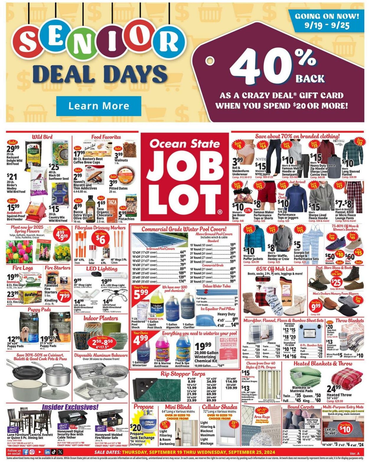 Weekly ad Ocean State Job Lot 09/19/2024 - 09/25/2024