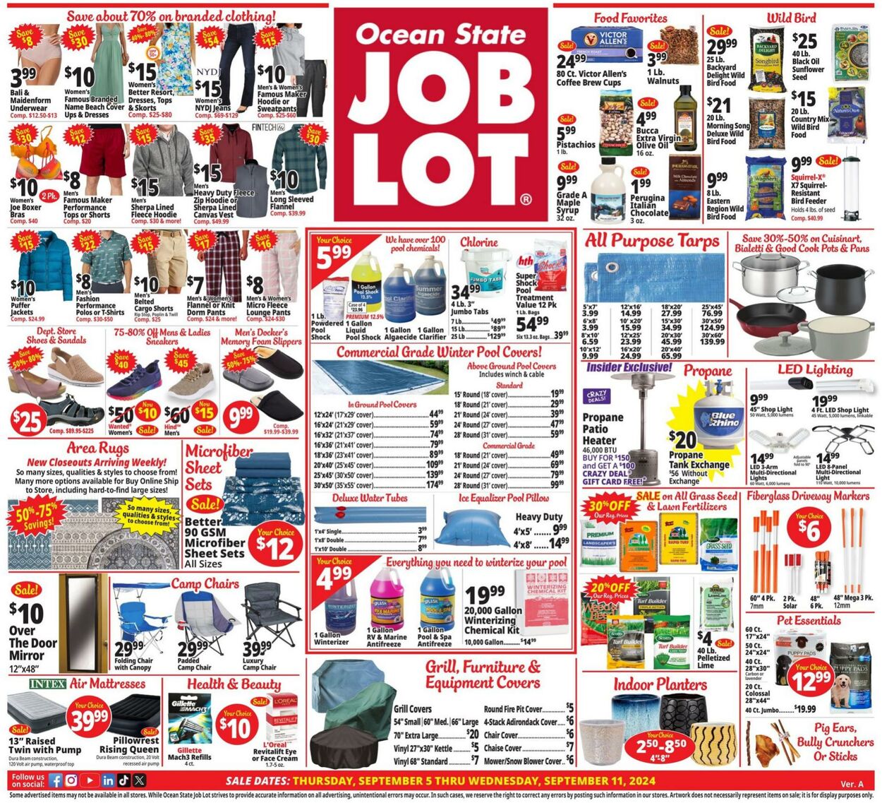 Weekly ad Ocean State Job Lot 09/05/2024 - 09/11/2024