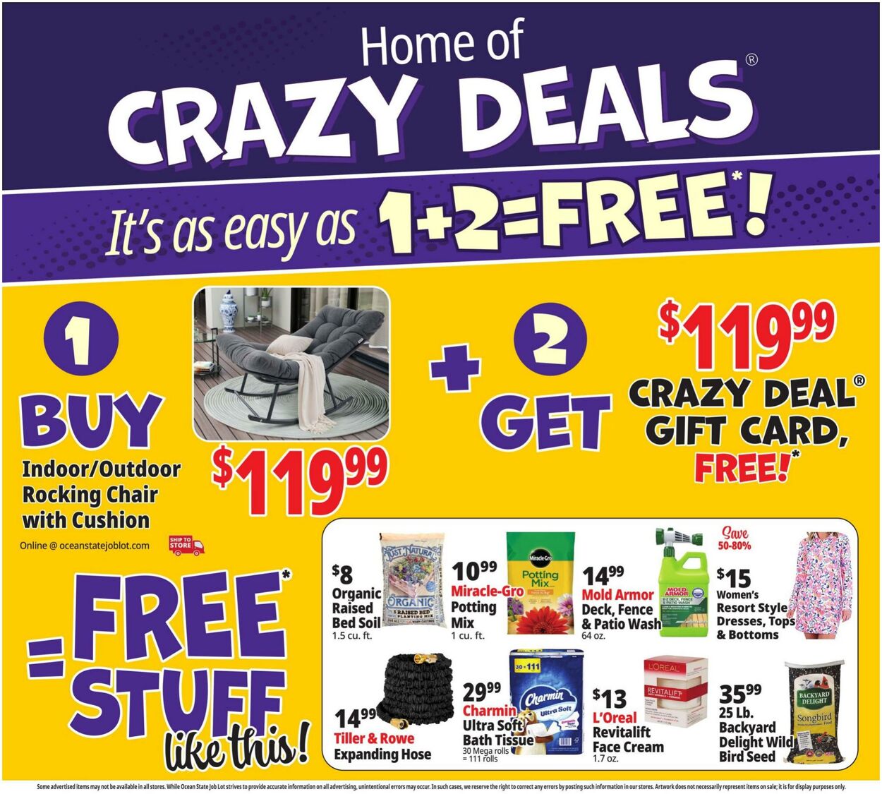 Weekly ad Ocean State Job Lot 04/02/2026 - 04/08/2026