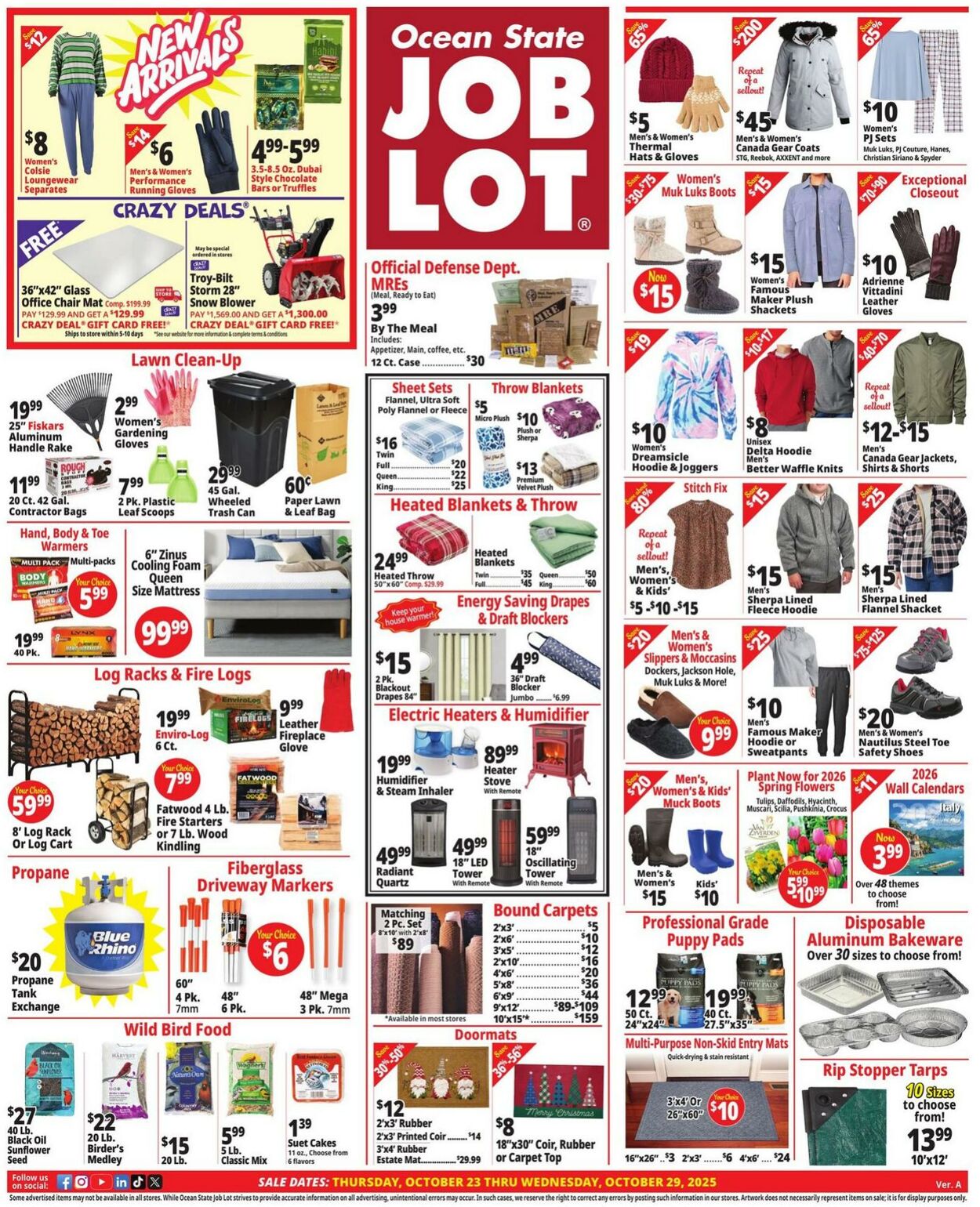 Weekly ad Ocean State Job Lot 10/23/2025 - 10/29/2025