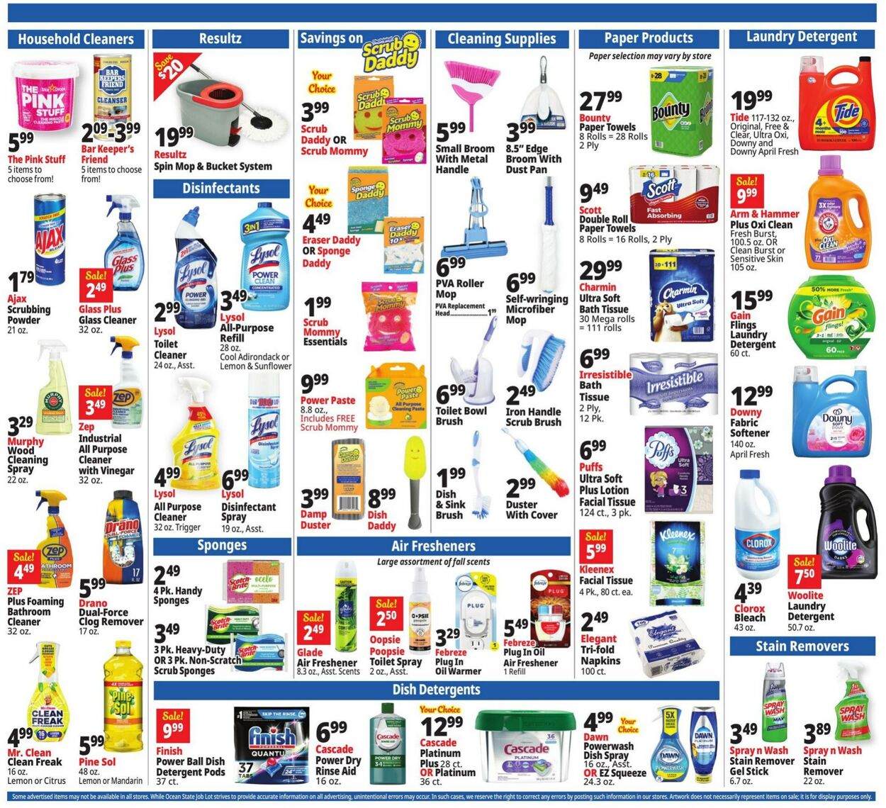 Weekly ad Ocean State Job Lot 10/23/2025 - 10/29/2025