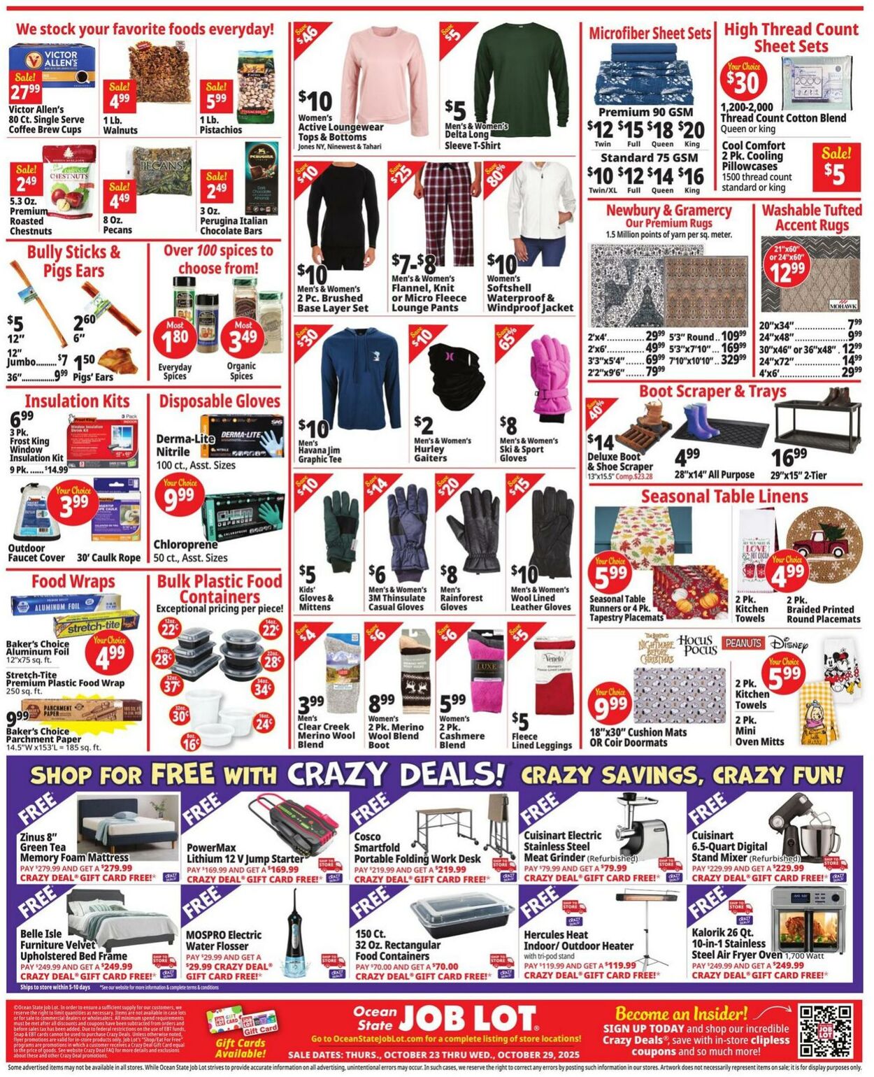 Weekly ad Ocean State Job Lot 10/23/2025 - 10/29/2025