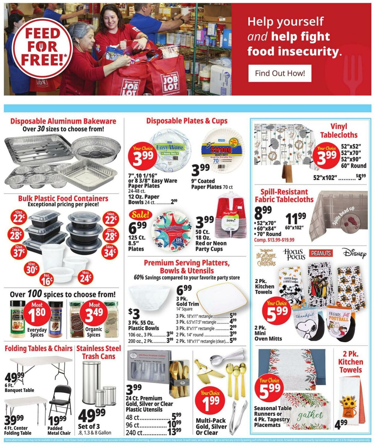 Weekly ad Ocean State Job Lot 10/02/2025 - 10/08/2025