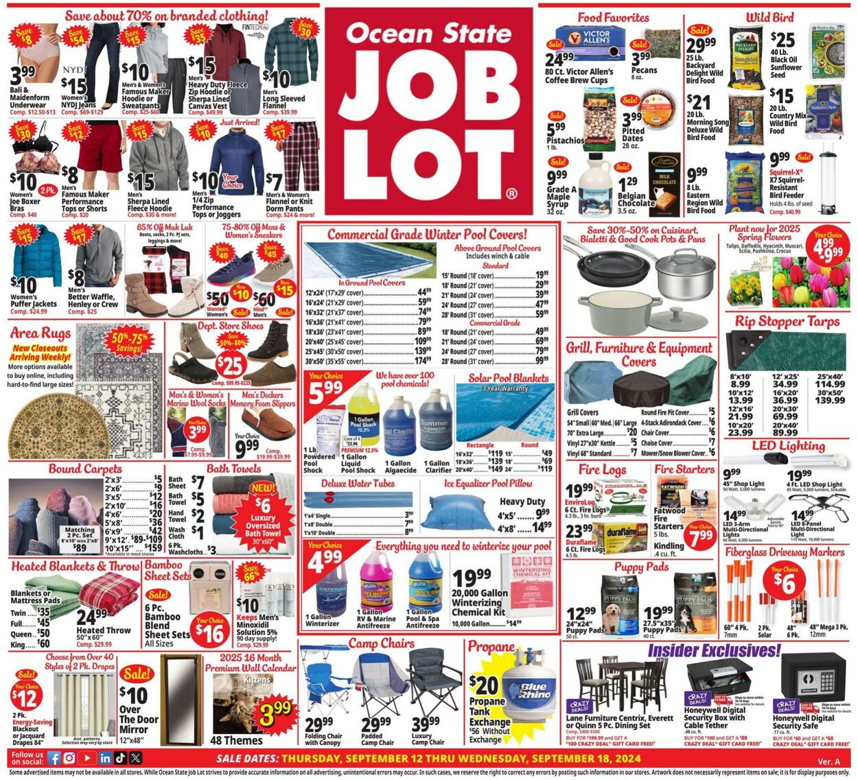 Weekly ad Ocean State Job Lot 09/12/2024 - 09/18/2024