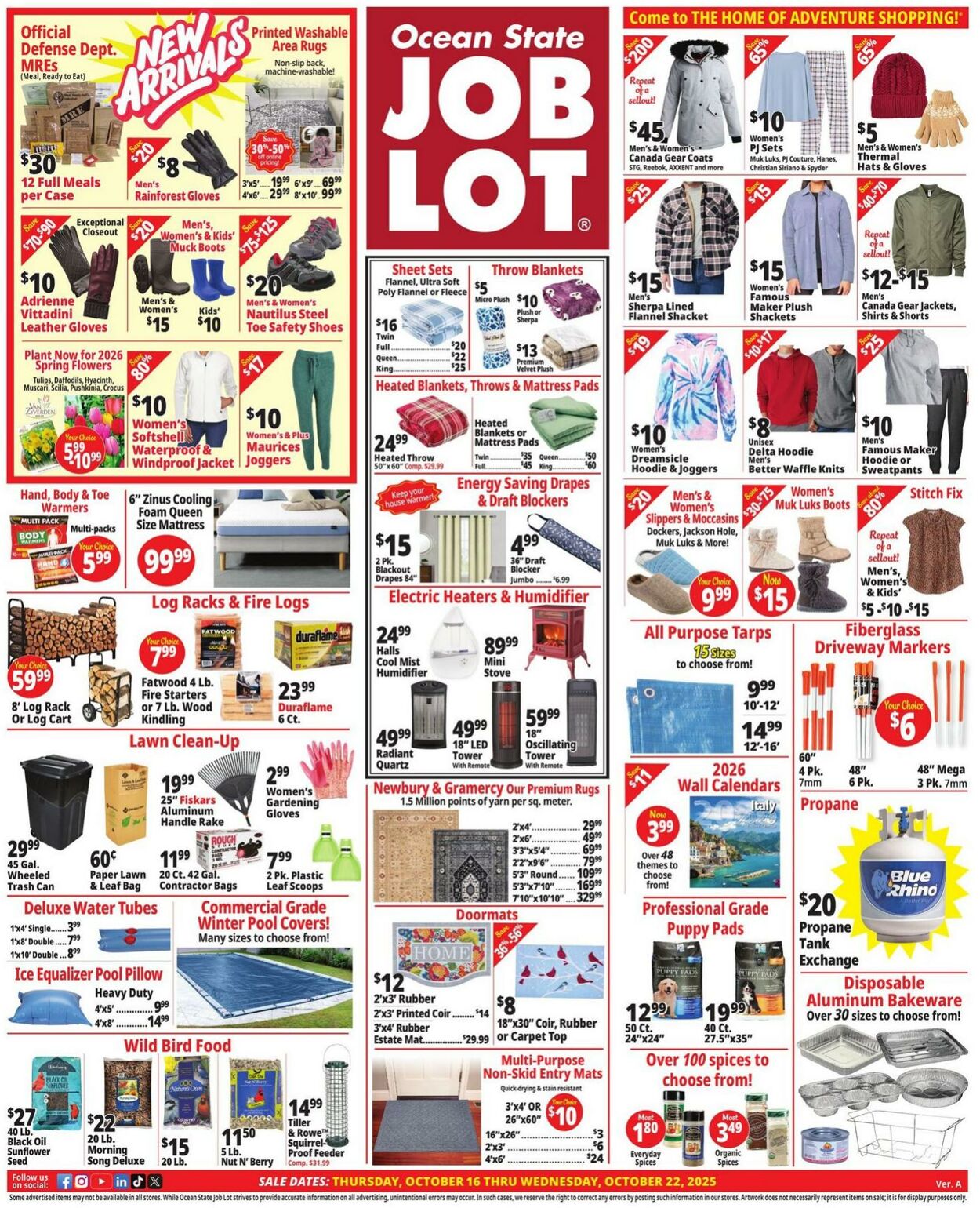 Weekly ad Ocean State Job Lot 10/16/2025 - 10/22/2025