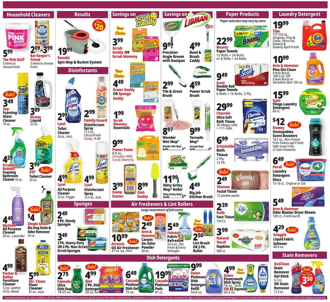 Weekly ad Ocean State Job Lot 10/16/2025 - 10/22/2025
