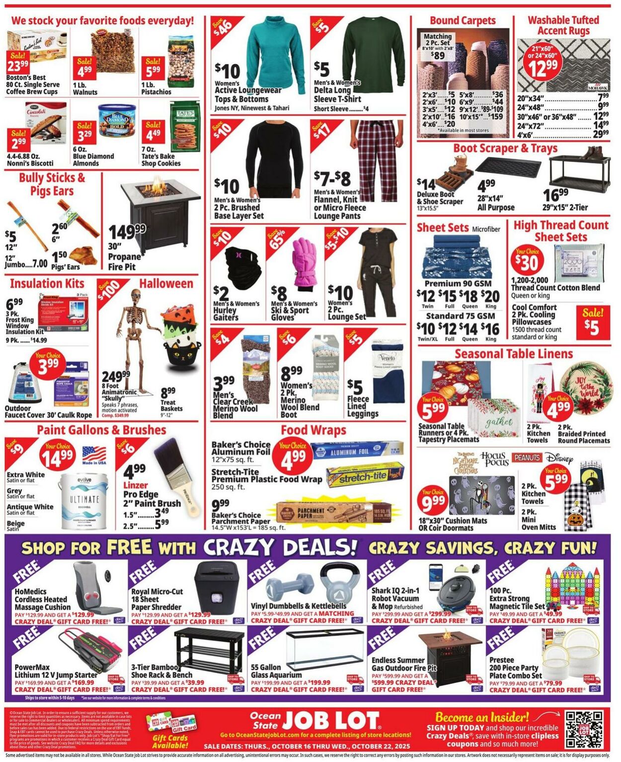 Weekly ad Ocean State Job Lot 10/16/2025 - 10/22/2025