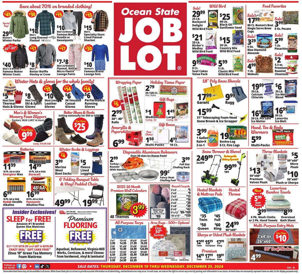 Ocean State Job Lot Promotional weekly ads