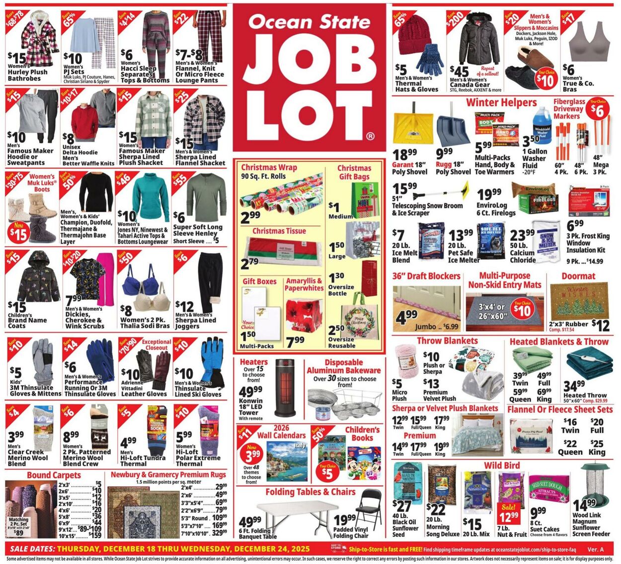 Weekly ad Ocean State Job Lot 12/18/2025 - 12/24/2025