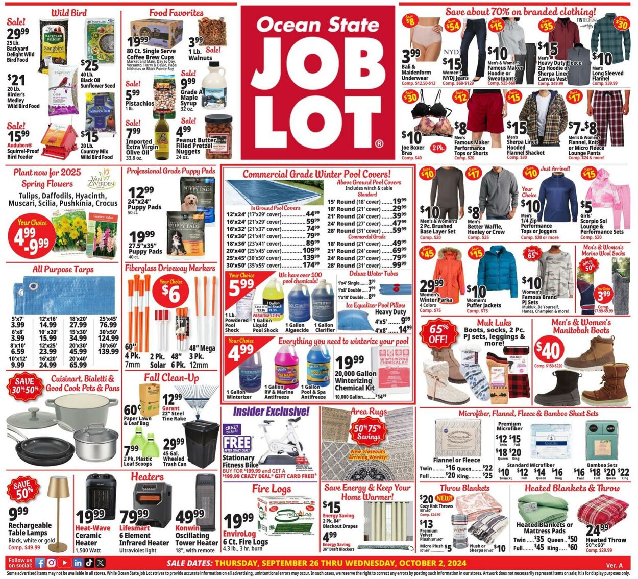 Weekly ad Ocean State Job Lot 09/26/2024 - 10/02/2024