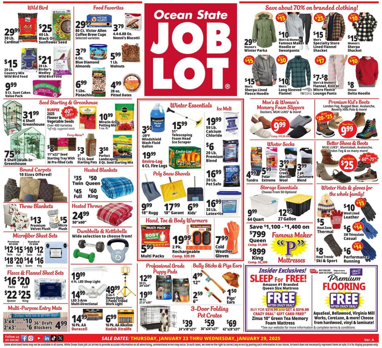 Weekly ad Ocean State Job Lot 01/23/2025 - 01/29/2025