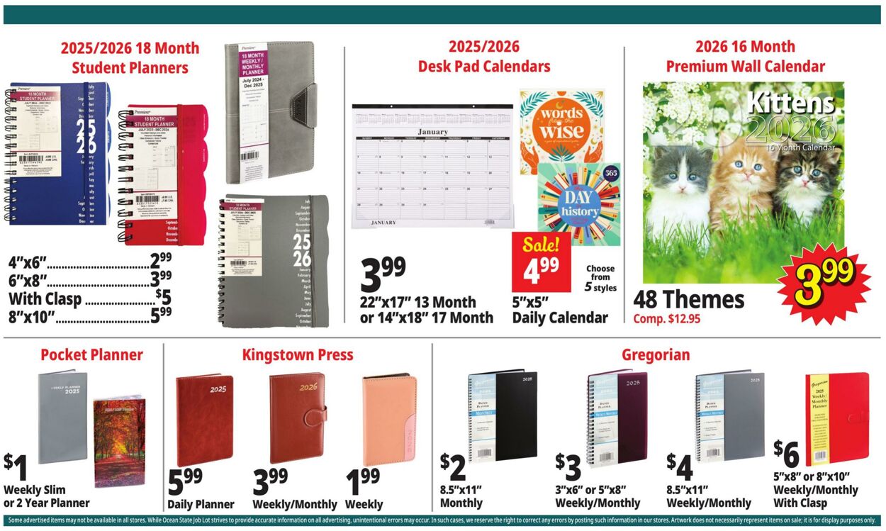Weekly ad Ocean State Job Lot 10/30/2025 - 11/05/2025