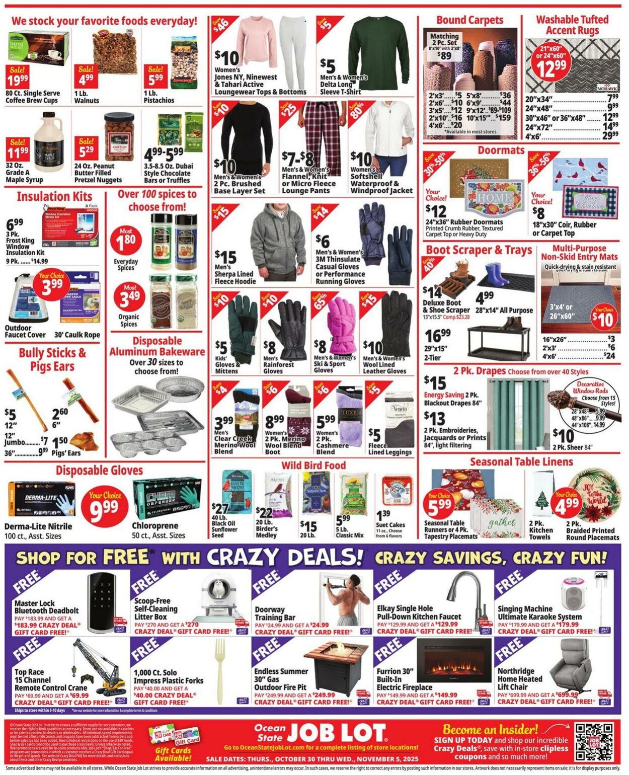 Weekly ad Ocean State Job Lot 10/30/2025 - 11/05/2025