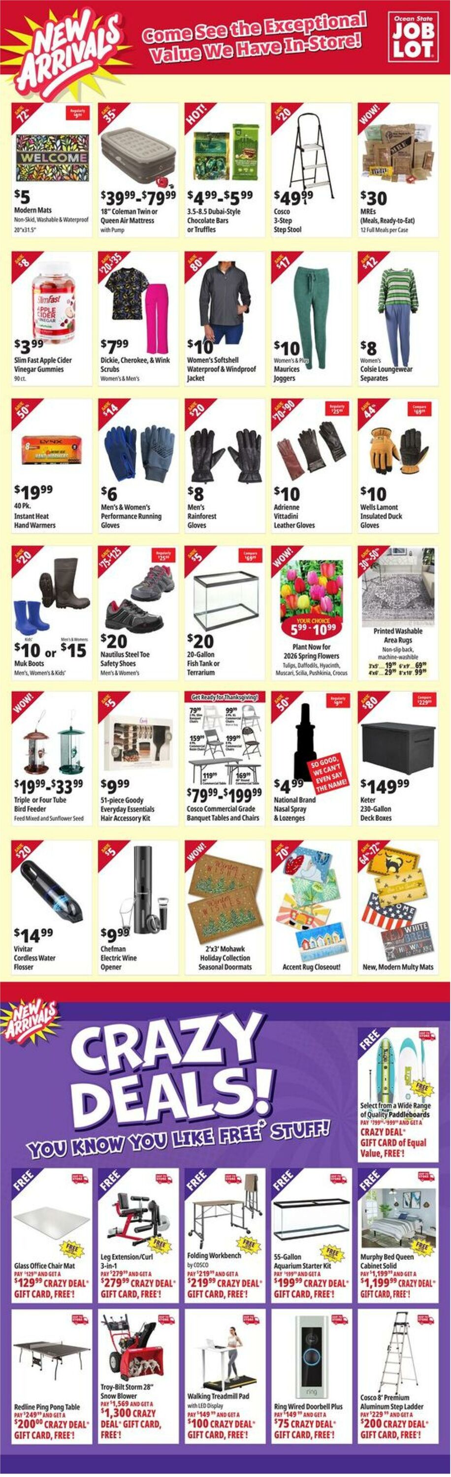 Weekly ad Ocean State Job Lot 10/30/2025 - 11/12/2025