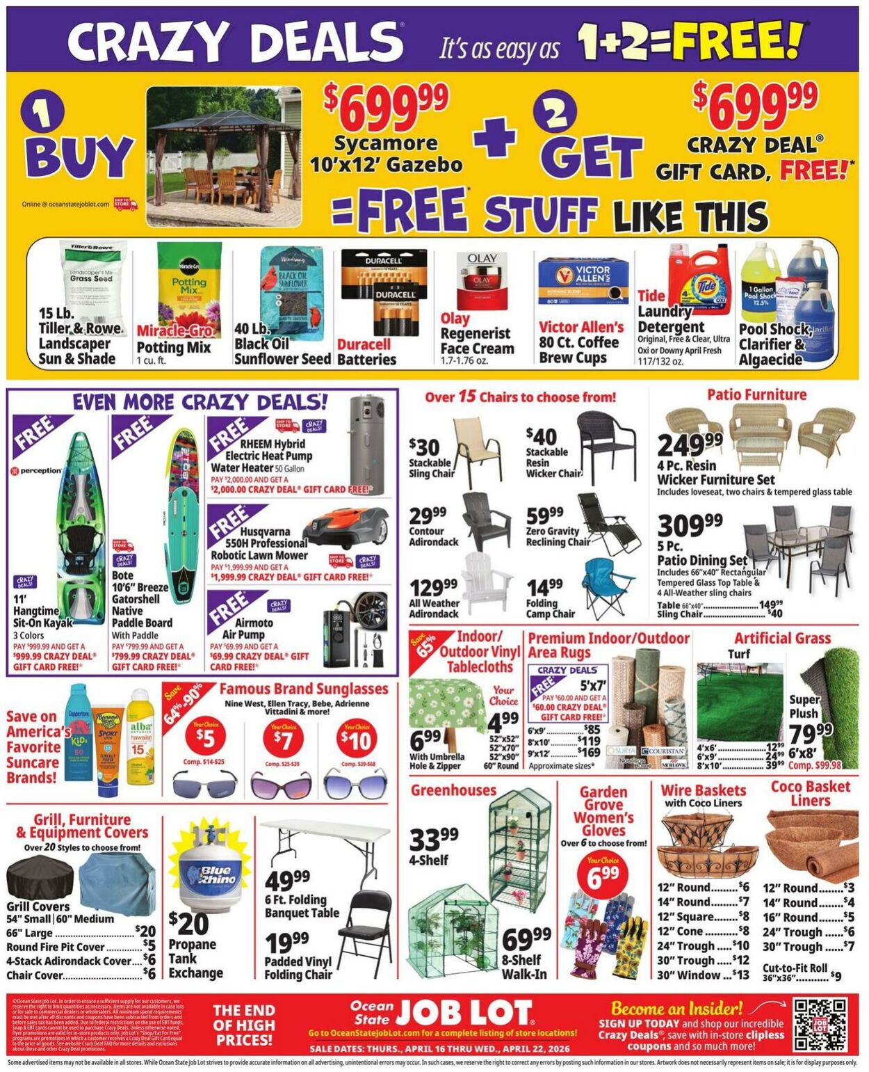 Weekly ad Ocean State Job Lot 04/16/2026 - 04/22/2026