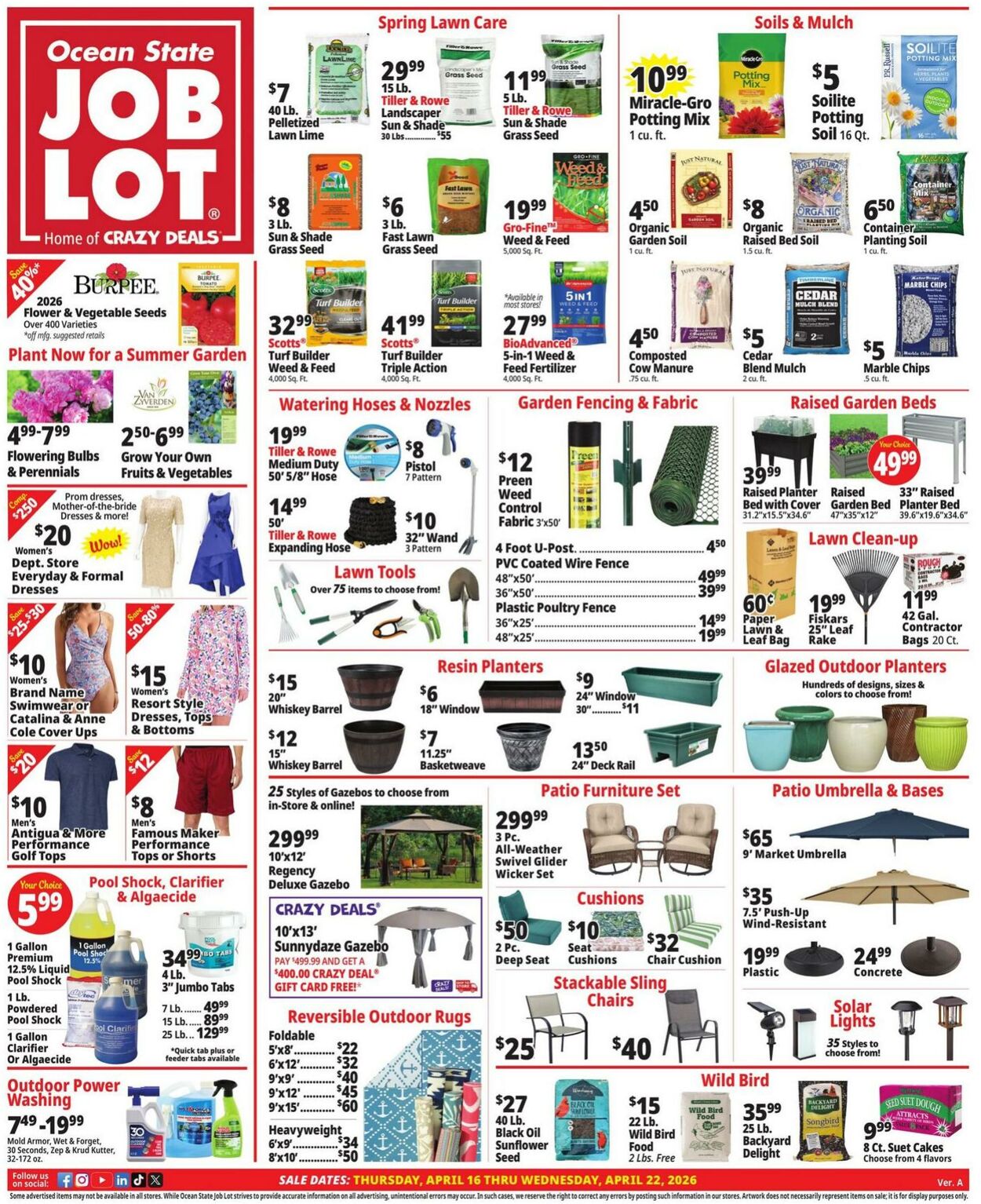 Weekly ad Ocean State Job Lot 04/16/2026 - 04/22/2026