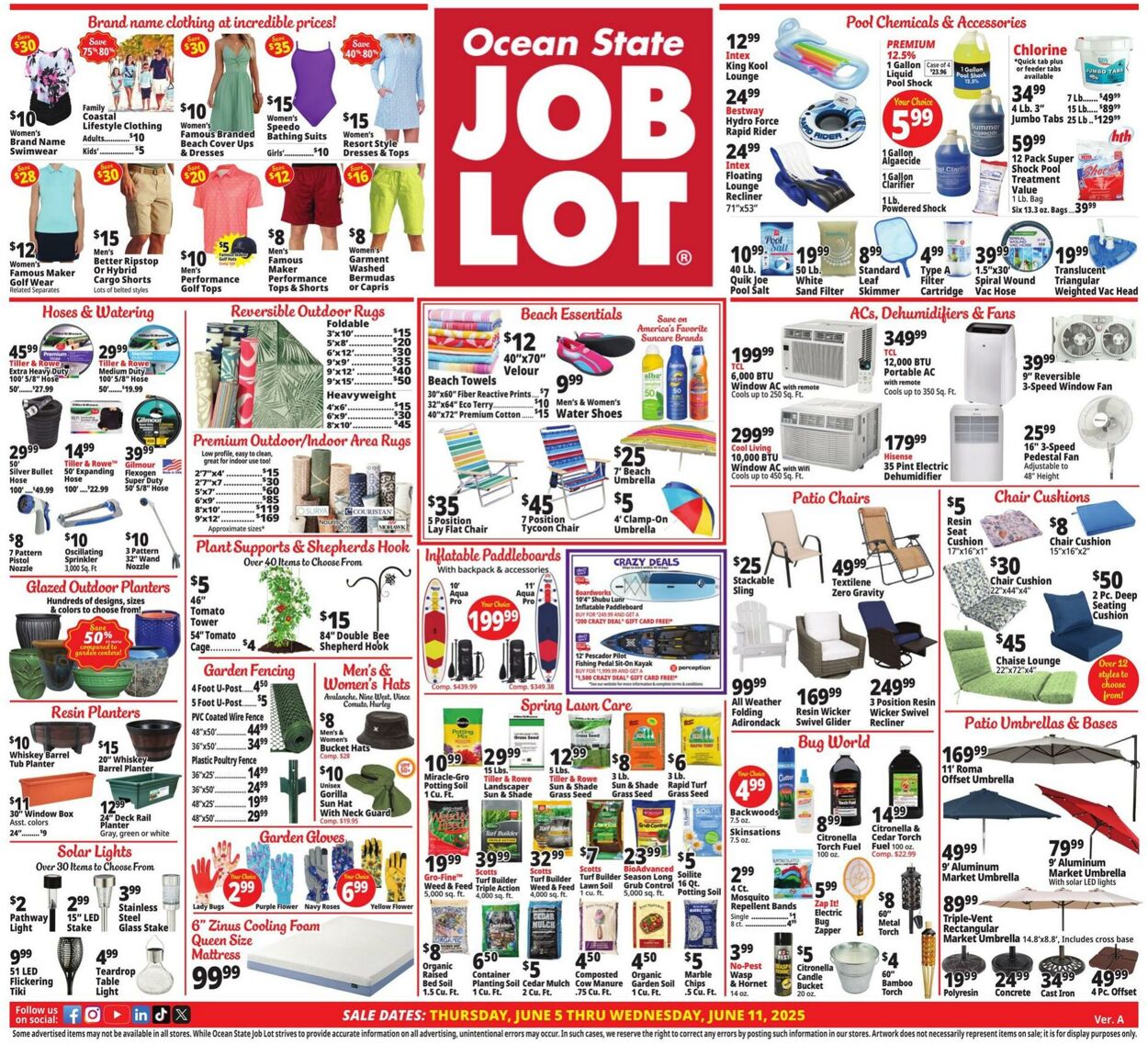 Weekly ad Ocean State Job Lot 06/05/2025 - 06/11/2025